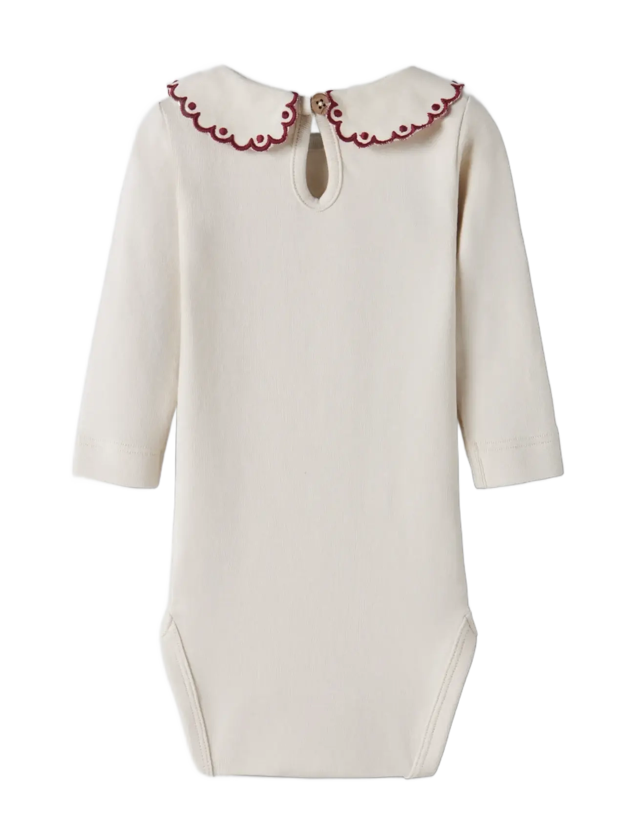 Lil'Atelier - NBFFUNDO LIA LS SLIM BODY LIL - långärmade bodies - turtledove - 1