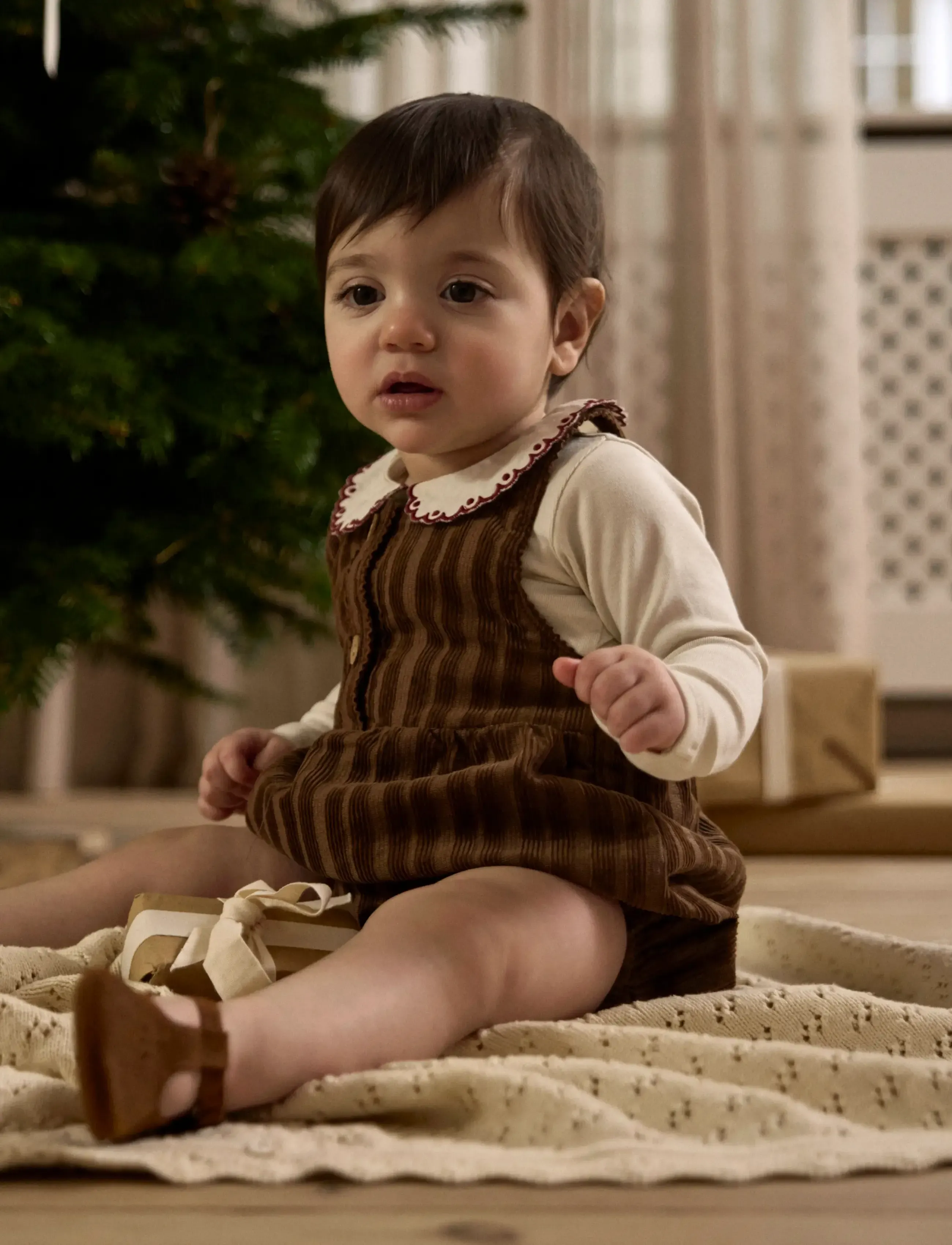 Lil'Atelier - NBFFUNDO LIA LS SLIM BODY LIL - långärmade bodies - turtledove - 2