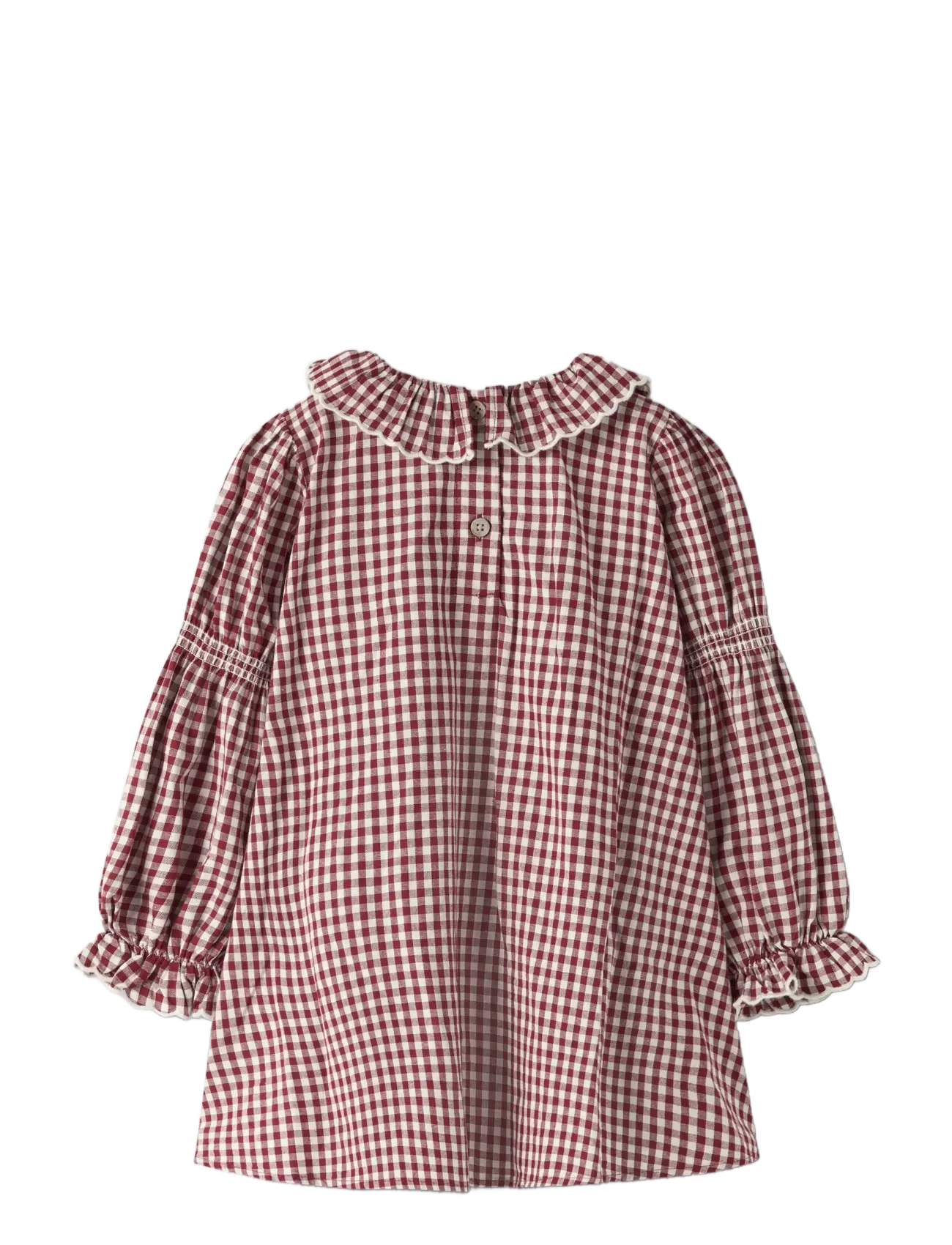 Lil'Atelier - NMFROANNE LS LOOSE DRESS LIL - biking red - 1