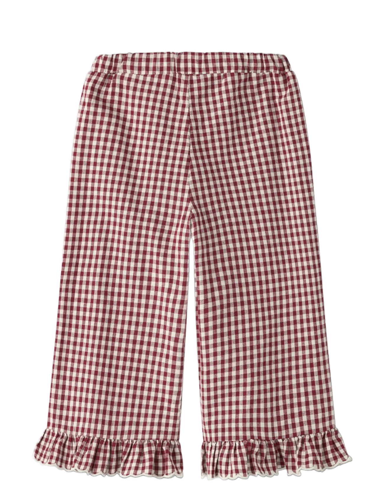Lil'Atelier - NMFROANNE LOOSE PANT LIL - beebipüksid - biking red - 1