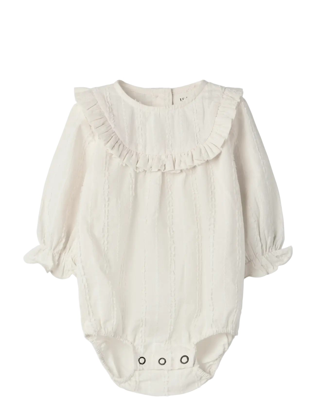 Lil'Atelier NBFROSEA FIK LS LOOSE ROMPER LIL - Drabužiai - TURTLEDOVE / cream