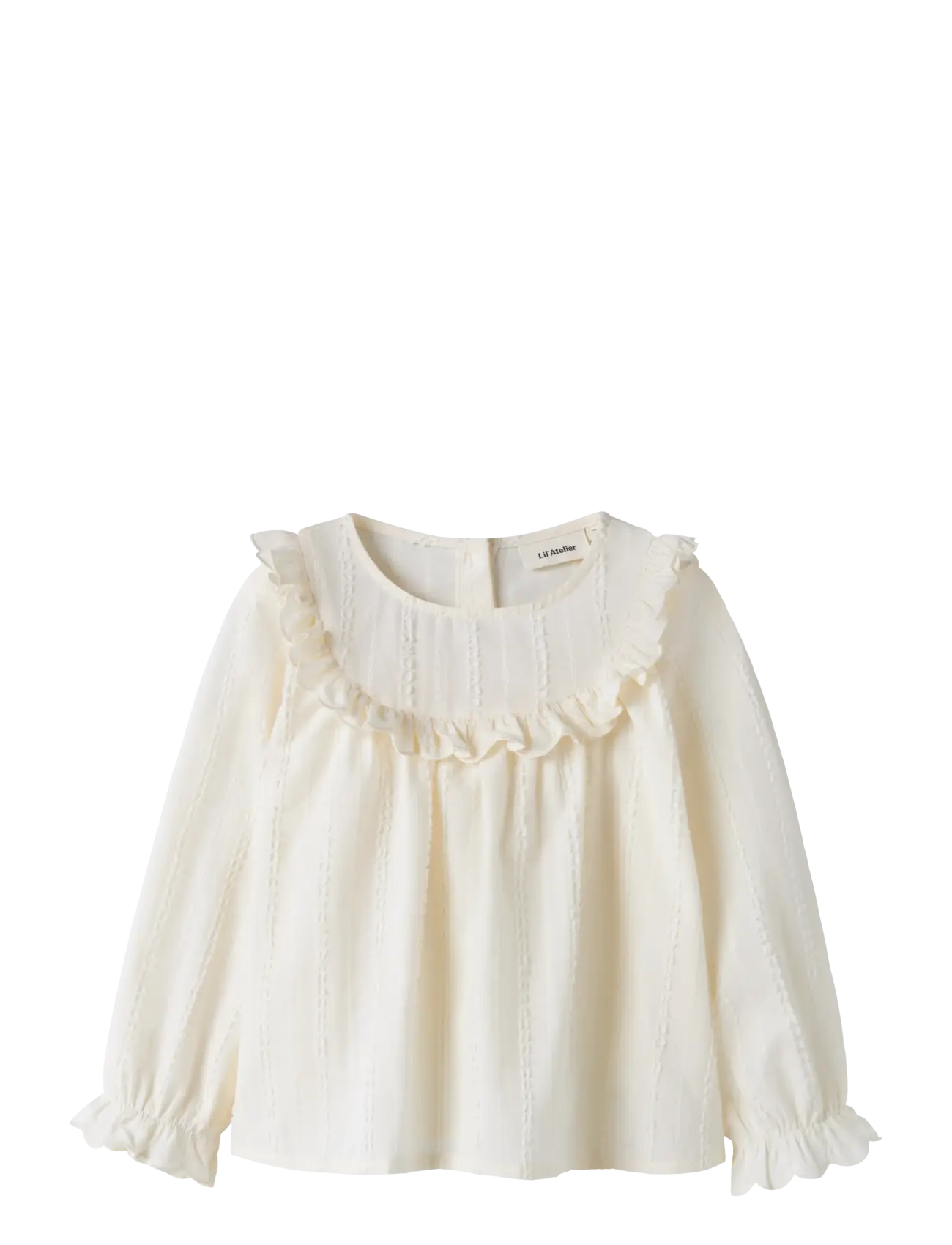 Lil'Atelier NMFROSEA LS LOOSE SHIRT LIL - Langärmlige Hemden - TURTLEDOVE / cream