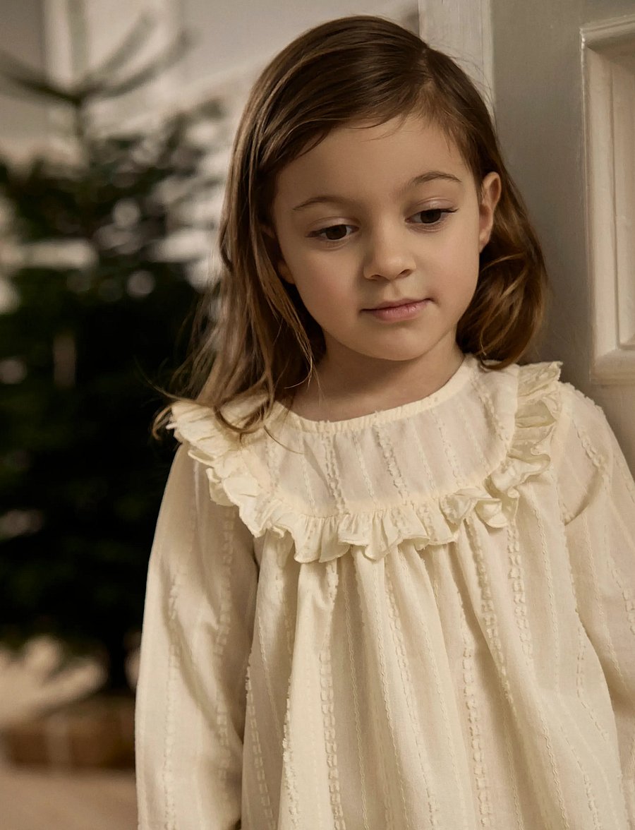 Lil'Atelier - NMFROSEA LS LOOSE SHIRT LIL - langärmlige hemden - turtledove - 3