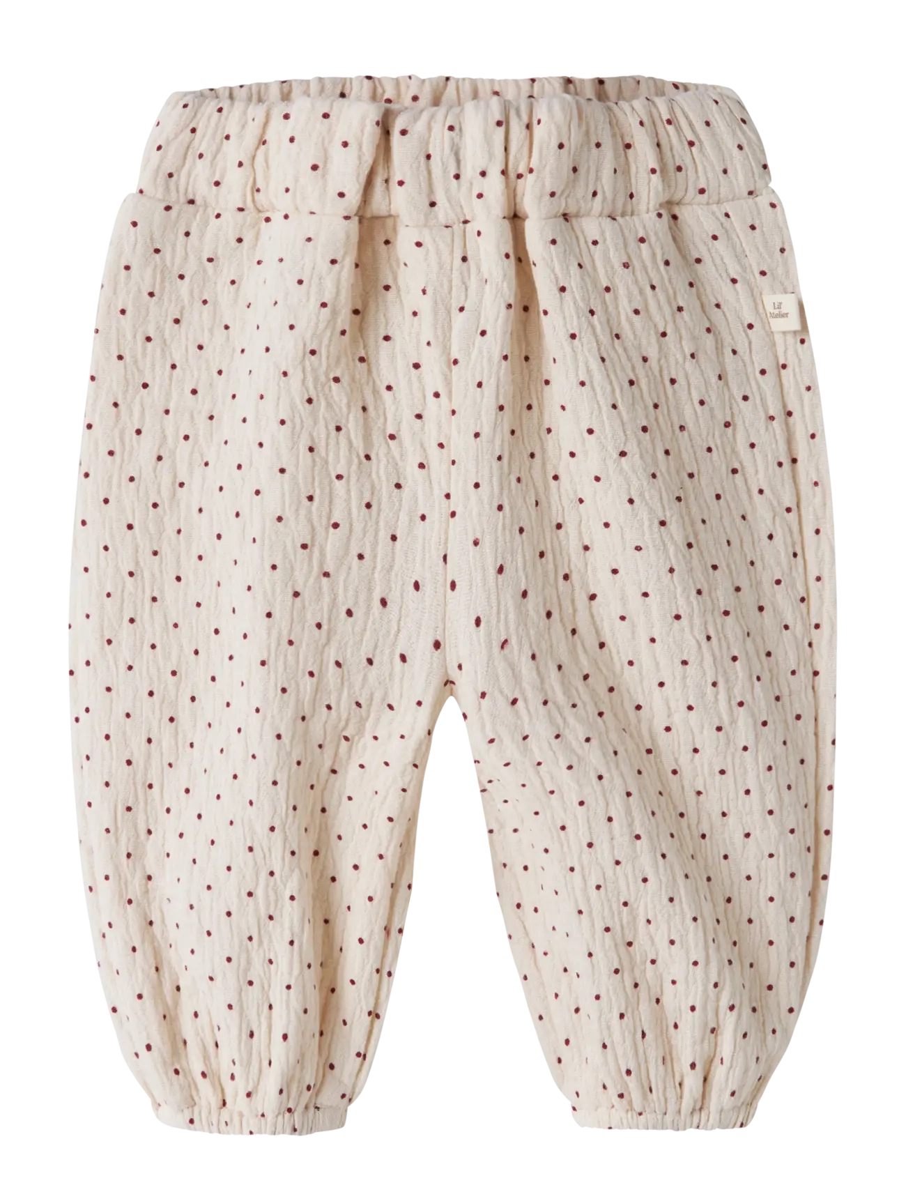 Lil'Atelier NBFROA LOOSE PANT LIL - Drabužiai - TURTLEDOVE / cream