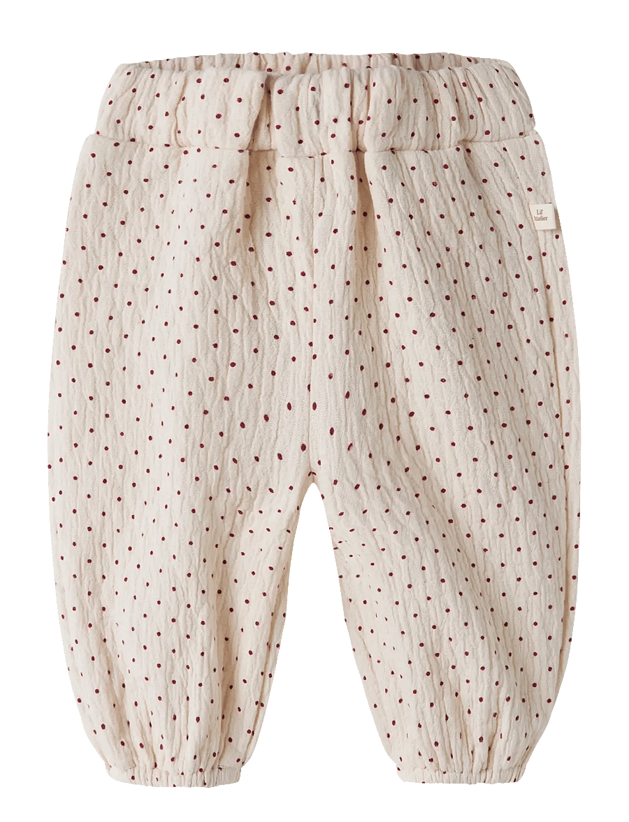 Lil'Atelier - NBFROA LOOSE PANT LIL - turtledove - 0