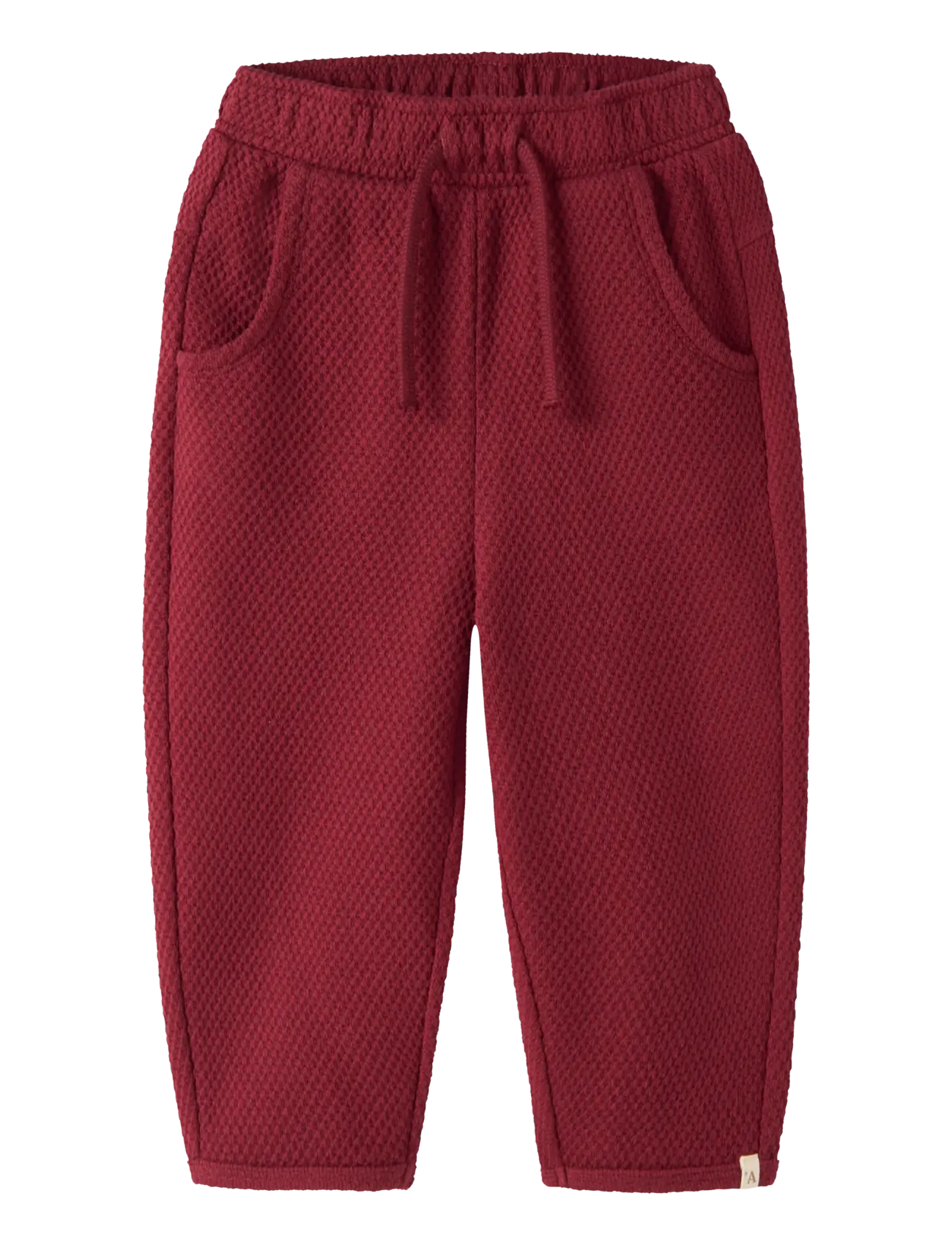 Lil'Atelier NMFNOELLA NIO LOOSE SWEAT PANT LIL - Hosen - BIKING RED / burgundy