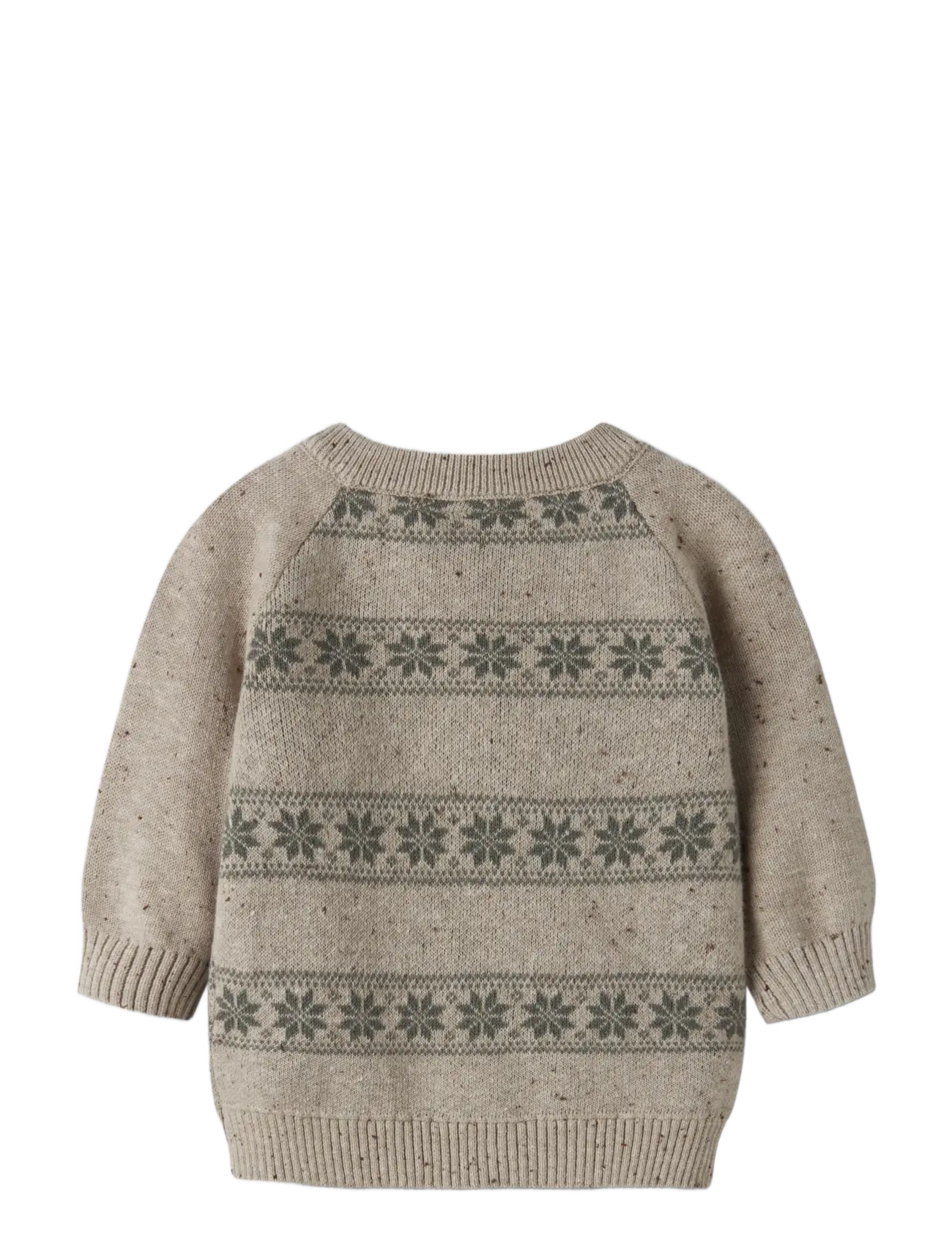 Lil'Atelier - NBNGALTO ROB LS KNIT LIL - stickade tröjor - oxford tan - 1
