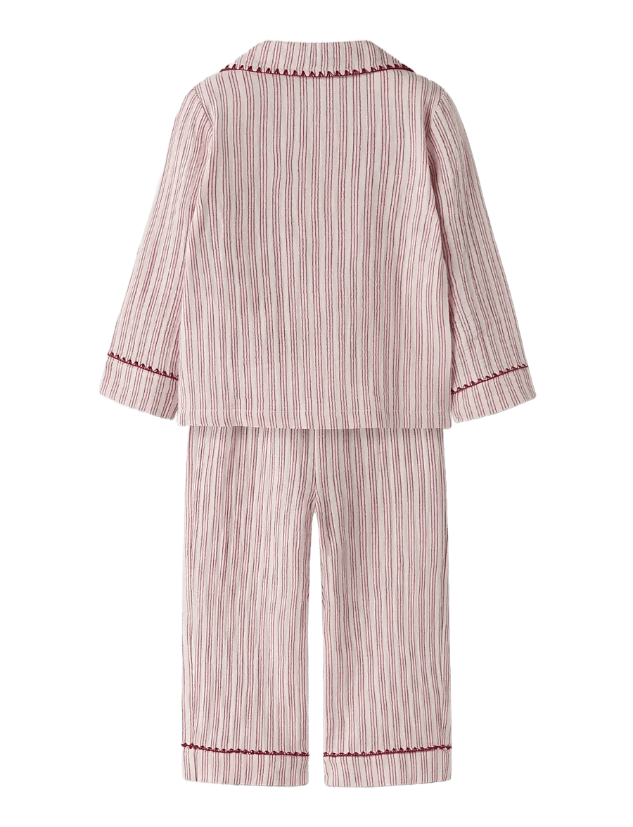 Lil'Atelier - NMNSAGE NUN PYJAMAS SET LIL - komplektid - turtledove - 1
