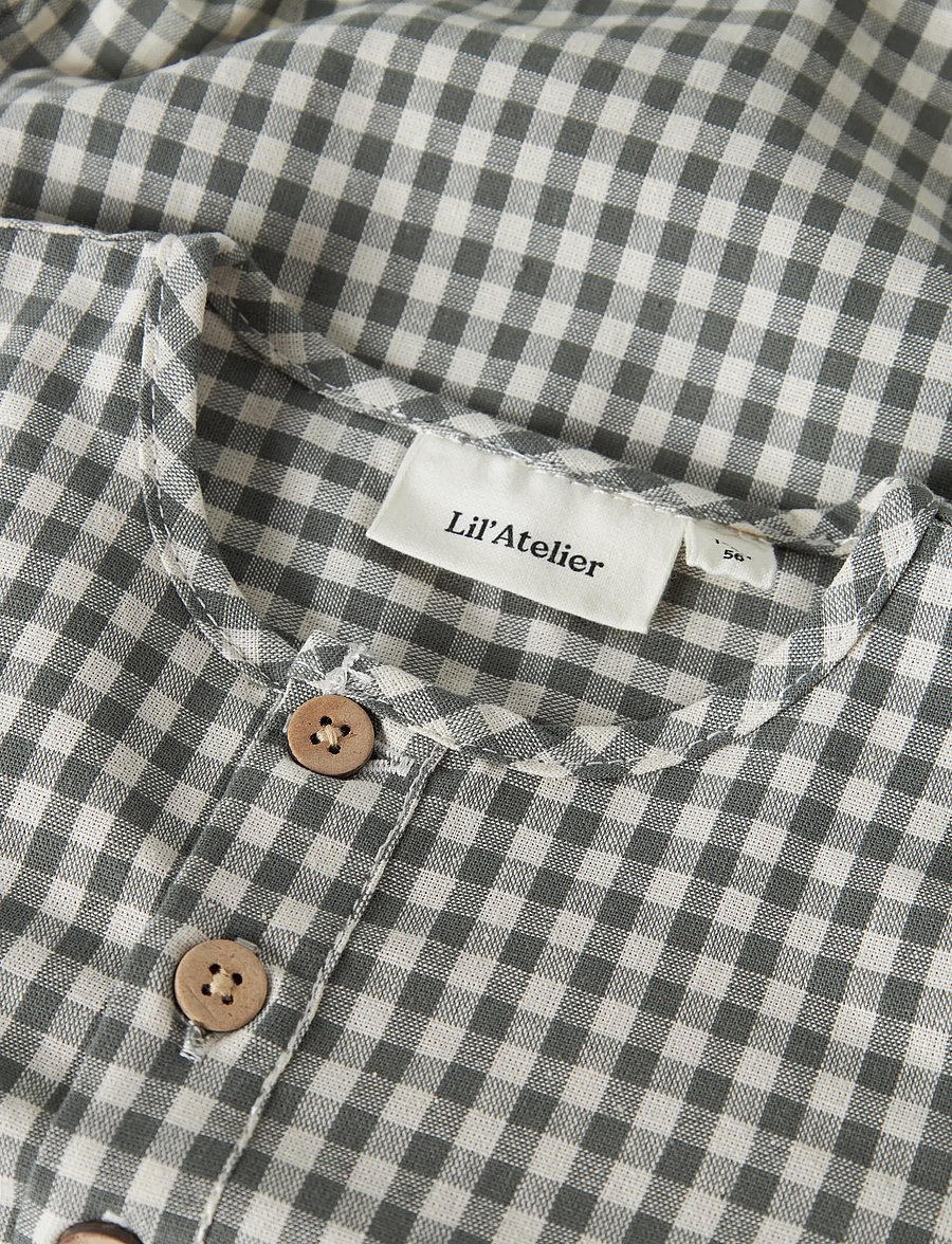 Lil'Atelier - NBMROANNE LS BODY SHIRT LIL - pikkade varrukatega bodid - mulled basil - 2