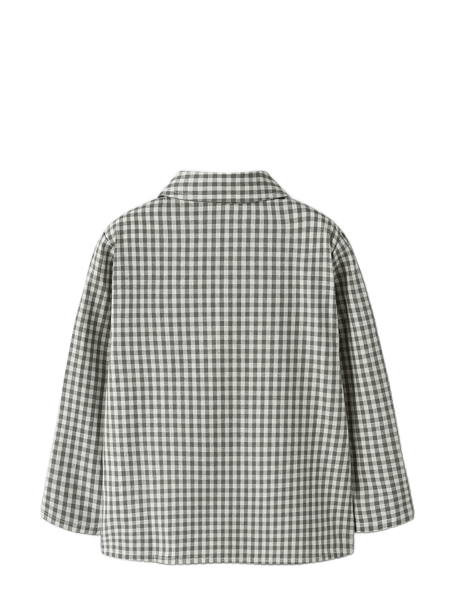 Lil'Atelier - NMMROANNE LS LOOSE SHIRT LIL - pikkade varrukatega särgid - mulled basil - 1