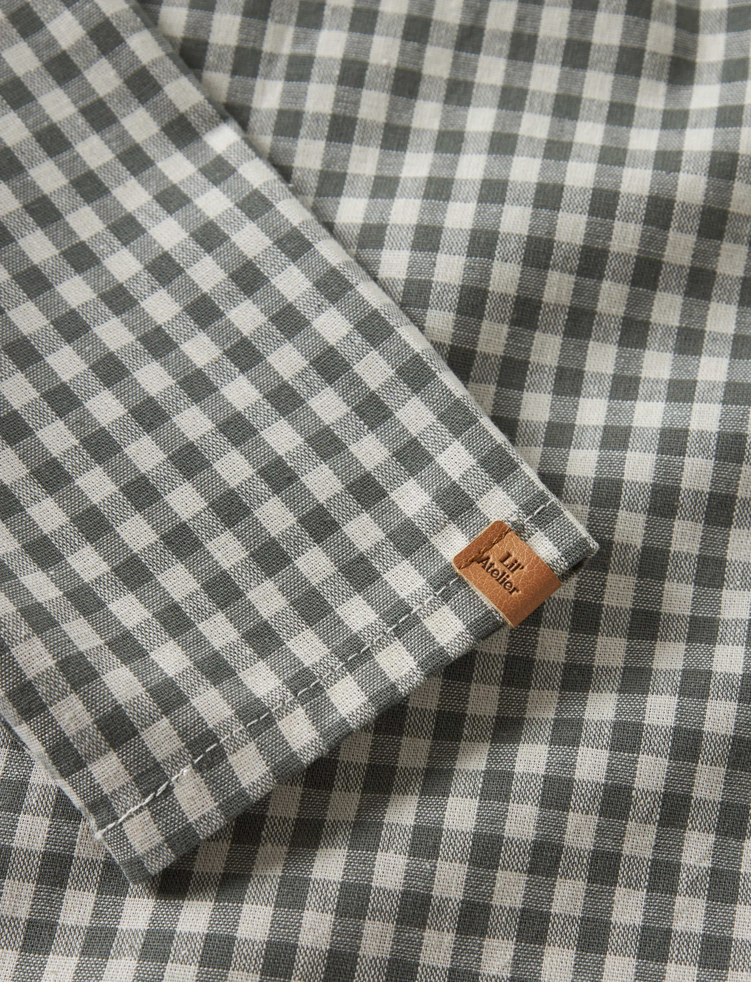 Lil'Atelier - NMMROANNE LS LOOSE SHIRT LIL - pikkade varrukatega särgid - mulled basil - 2