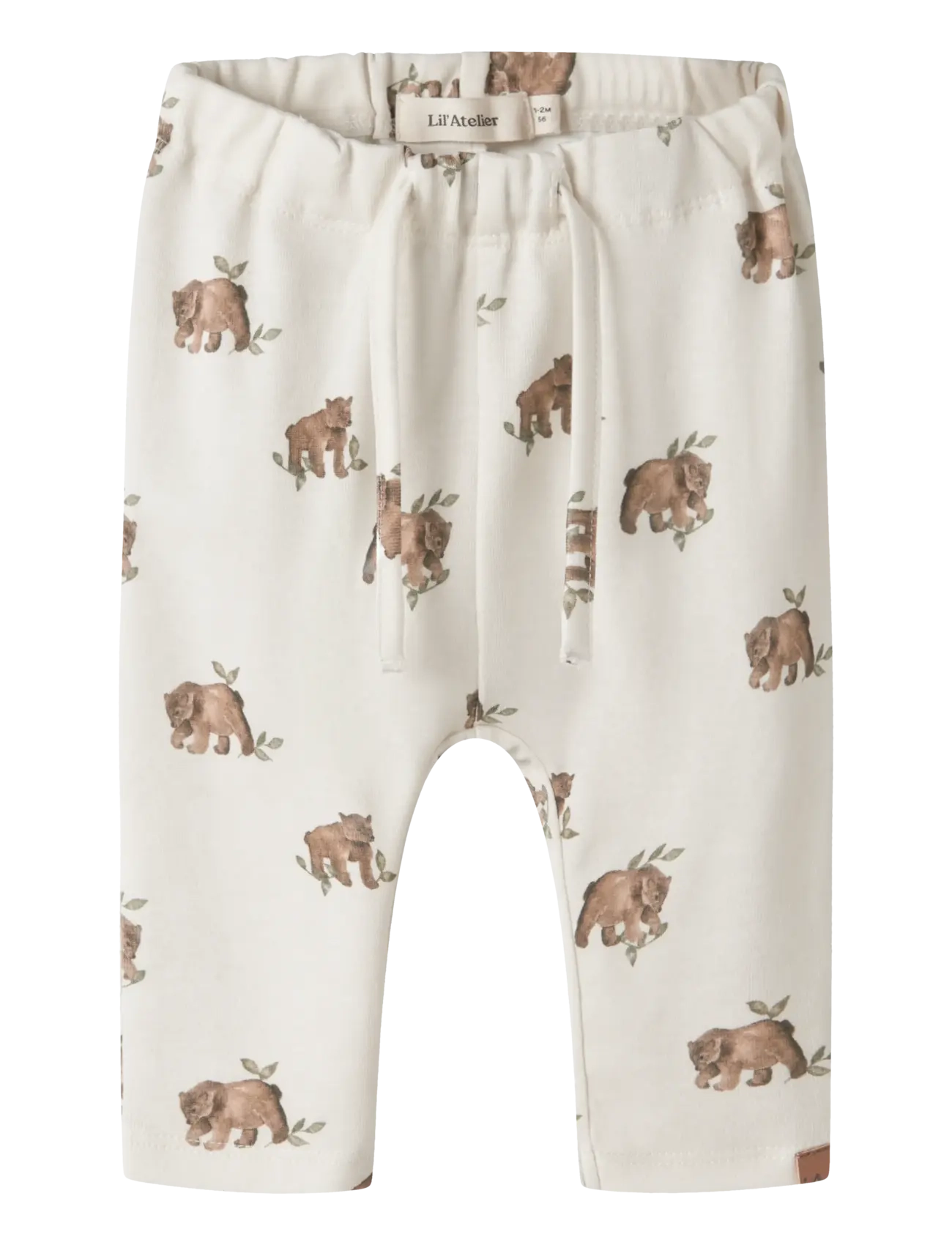 Lil'Atelier NBMLAYO GAN LOOSE PANT LIL - Babyhosen - TURTLEDOVE / cream