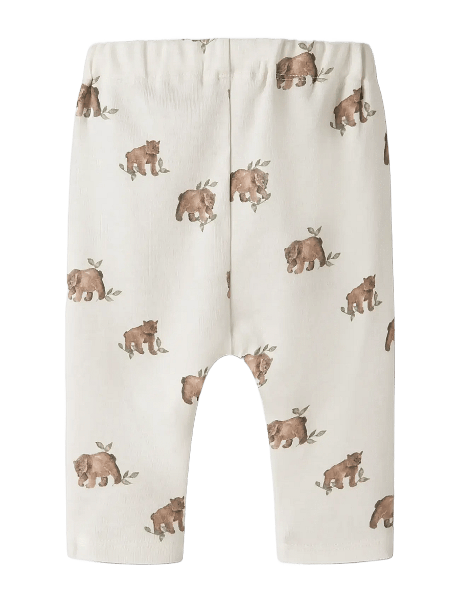 Lil'Atelier - NBMLAYO GAN LOOSE PANT LIL - turtledove - 1