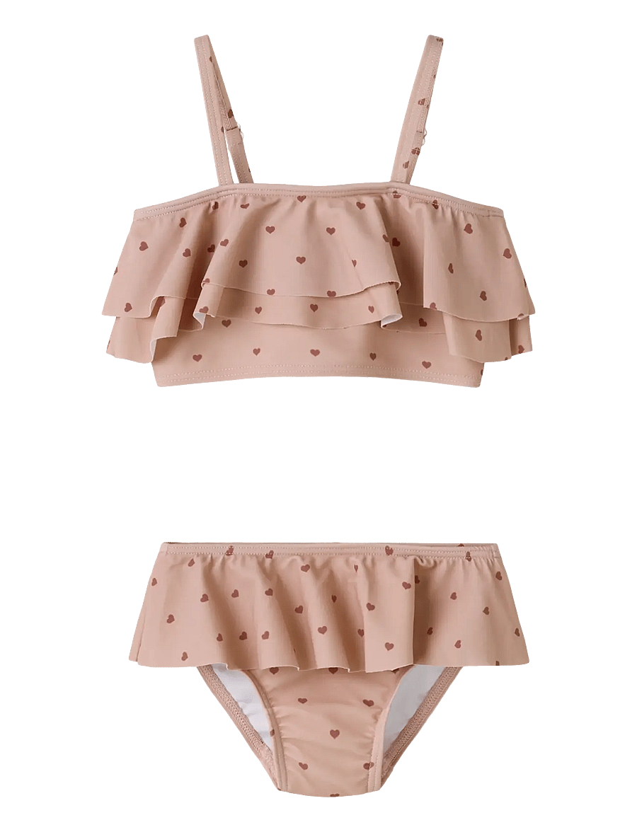 Lil'Atelier - NMFHELGA HIR SWIM SET LIL - bikinis - misty rose - 0