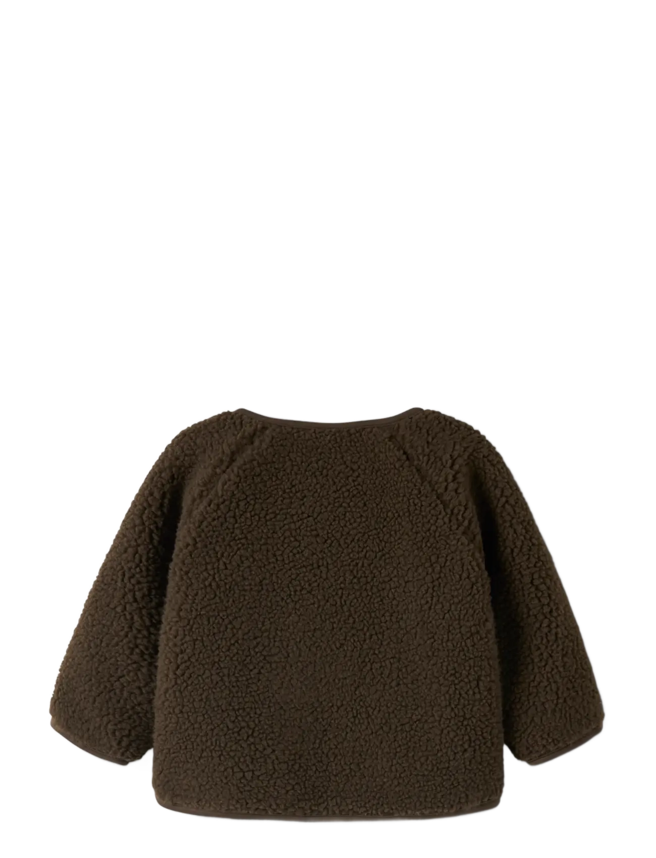 Lil'Atelier - NBNNALO BIA LOOSE SHERPA JACKET LIL - fleece jackets - dark earth - 1
