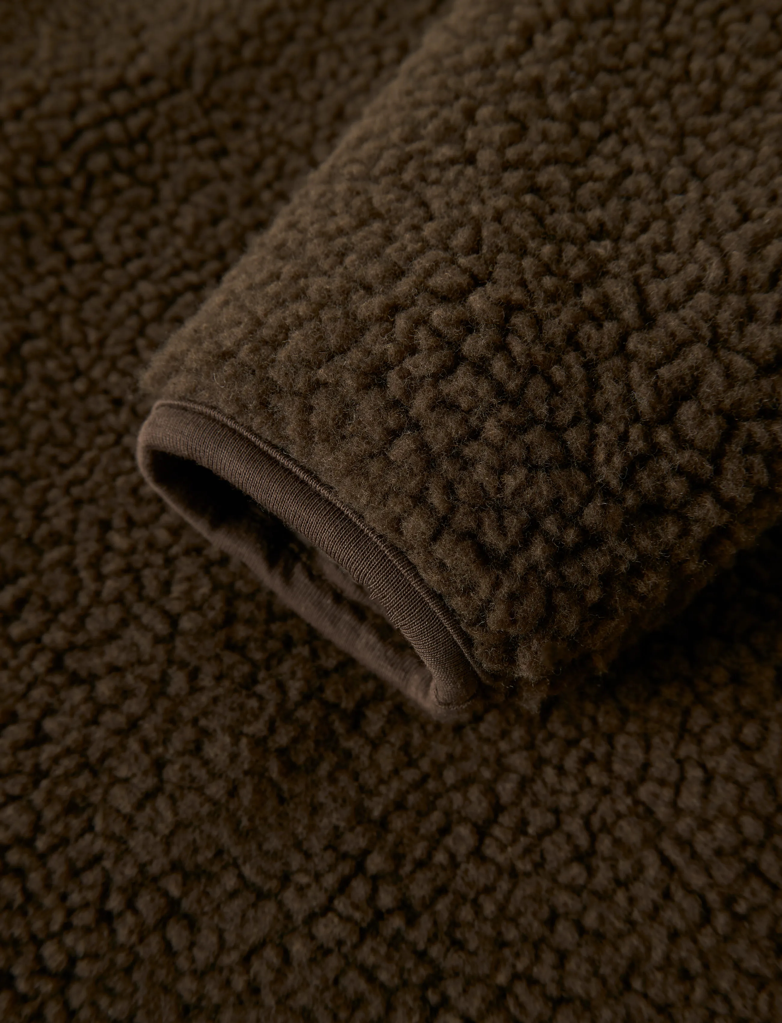 Lil'Atelier - NBNNALO BIA LOOSE SHERPA JACKET LIL - fleece jackets - dark earth - 2