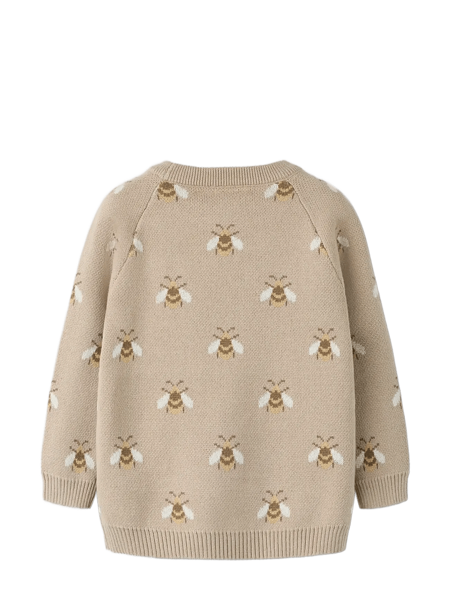 Lil'Atelier - NMNLAMOE LS KNIT LIL - pullover - oxford tan - 1