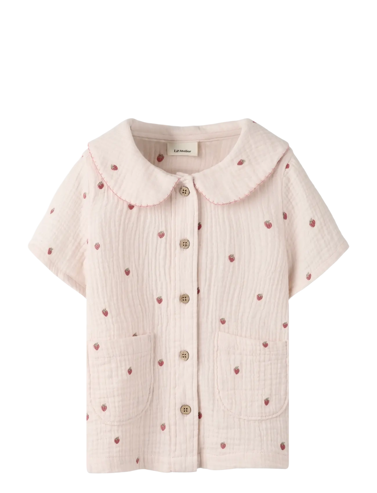 Lil'Atelier NMFKAMMA SS LOOSE SHIRT LIL - Shoppa efter ålder - MORGANITE / pink/rose