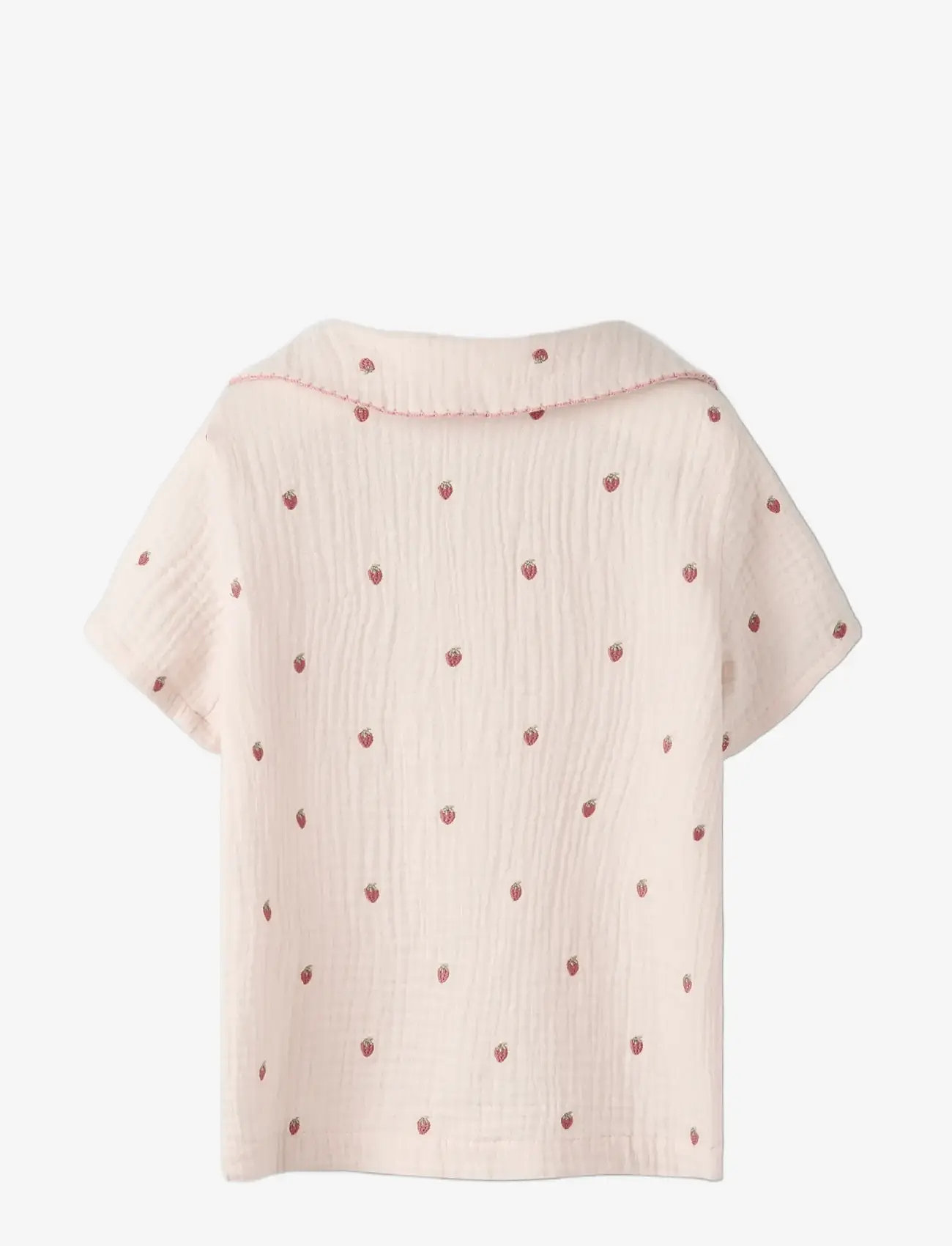 Lil'Atelier - NMFKAMMA SS LOOSE SHIRT LIL - kortærmede skjorter - morganite - 1