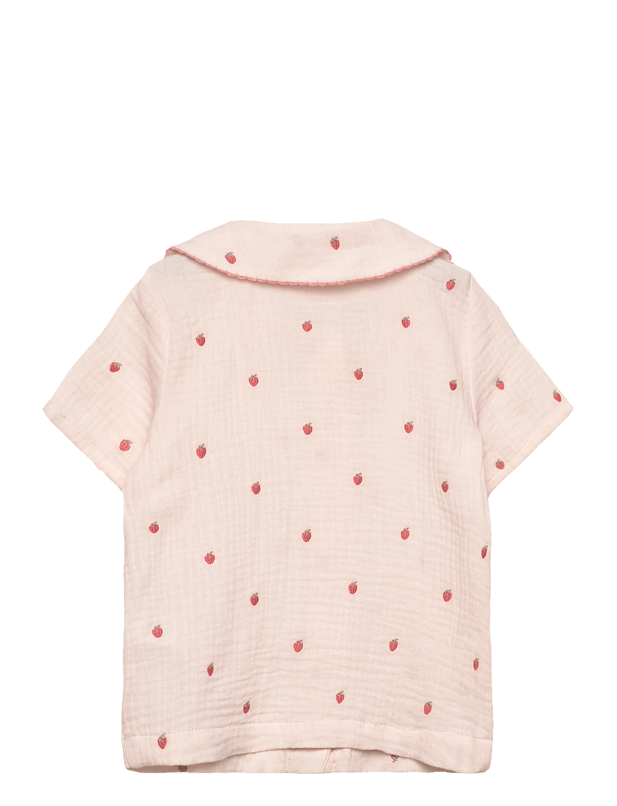 Lil'Atelier - NMFKAMMA SS LOOSE SHIRT LIL - kortærmede skjorter - morganite - 1