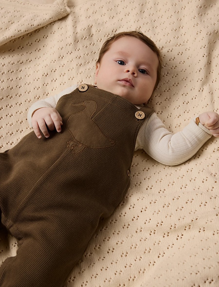 Lil'Atelier - NBMNAFFEL LOOSE SWEAT OVERALL LIL - jumpsuits - teak - 3