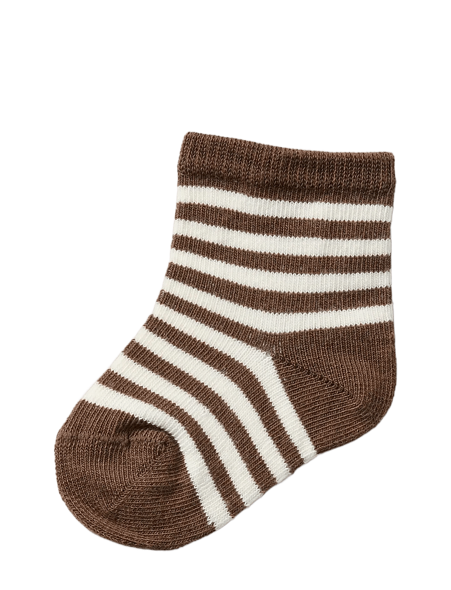 Lil'Atelier - NBMROSSA DIR 3 PACK SOCK LIL - baby-socken - turtledove - 2