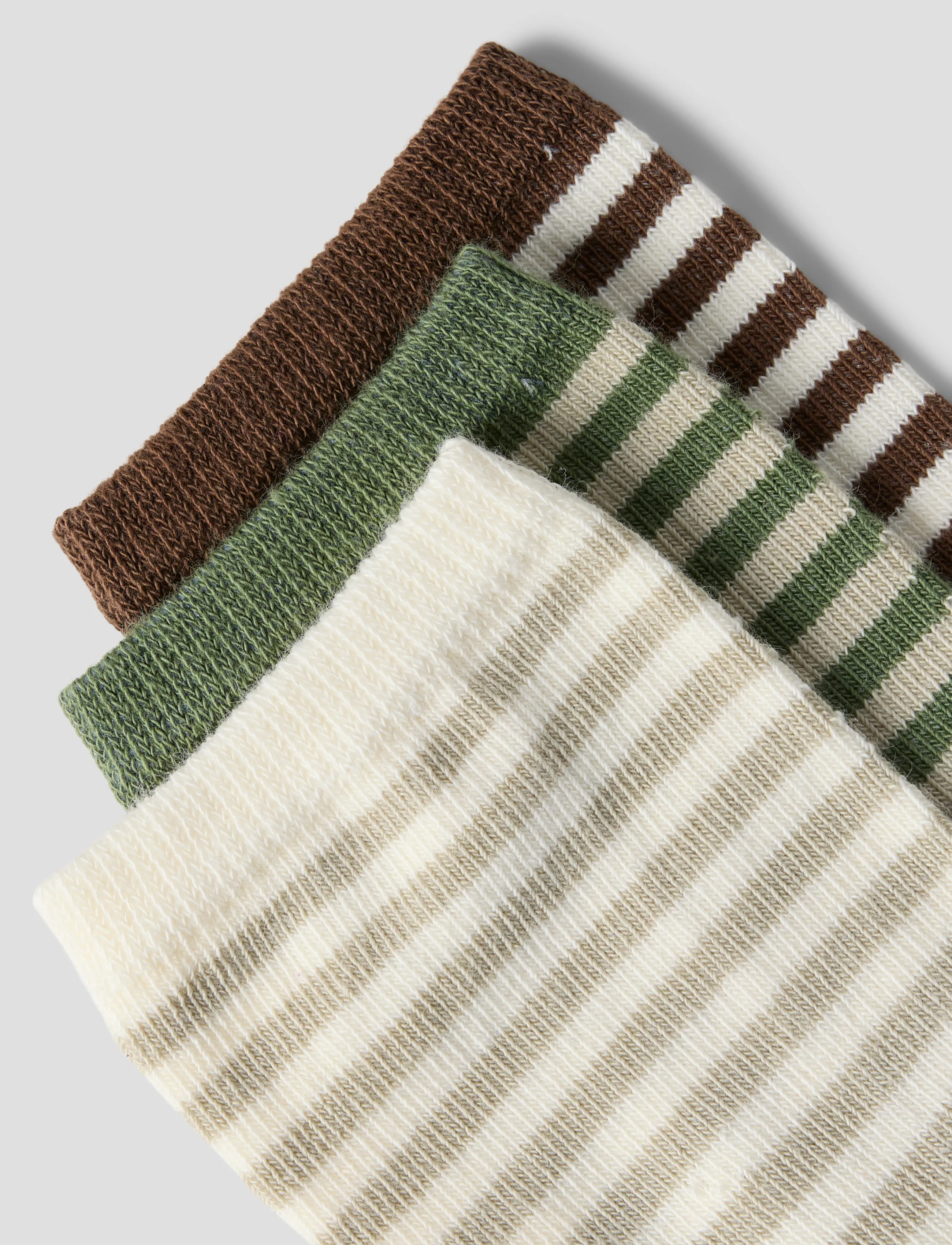 Lil'Atelier - NMMROSSA DIR 3 PACK SOCK LIL - socks - turtledove - 3