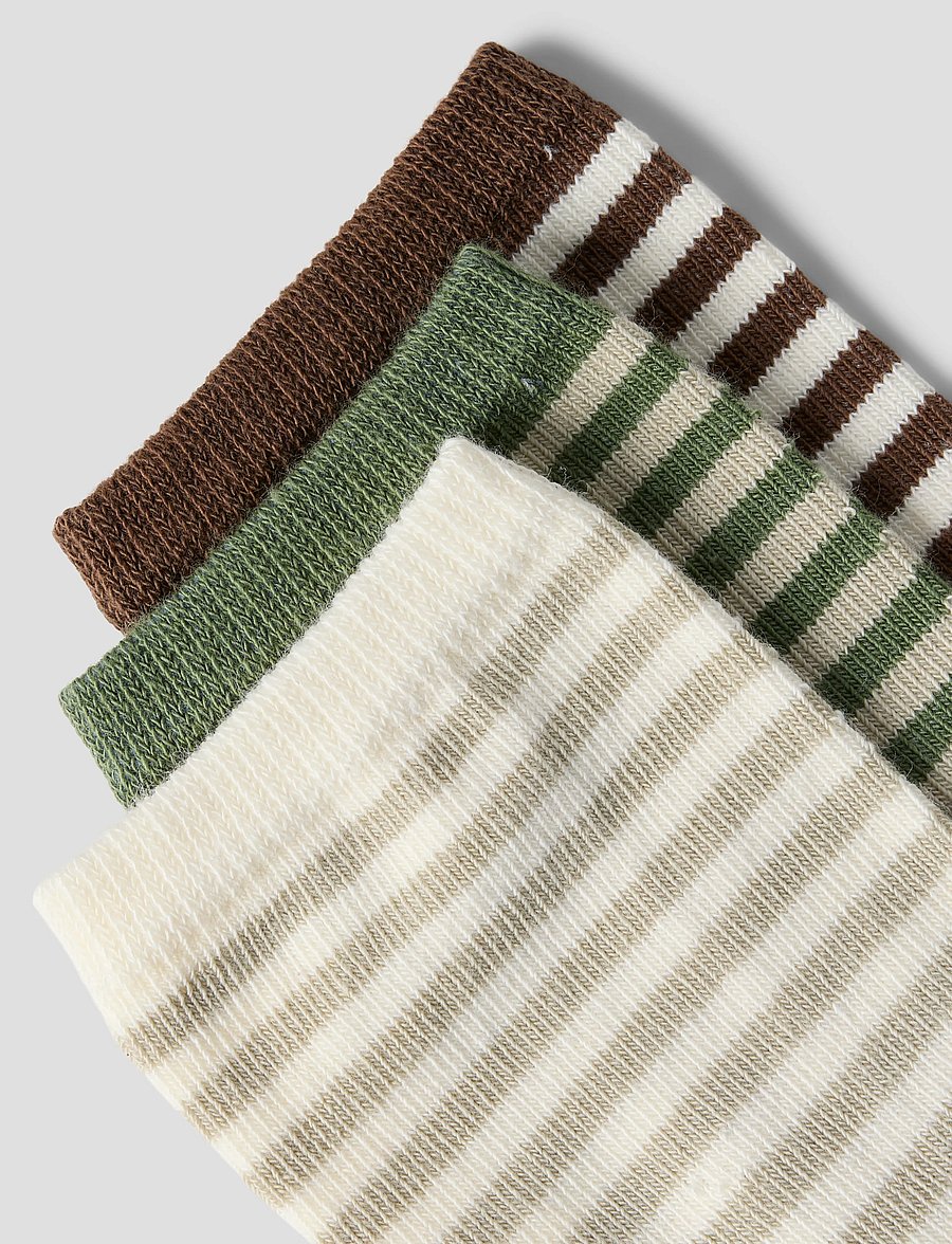Lil'Atelier - NMMROSSA DIR 3 PACK SOCK LIL - sokid - turtledove - 3