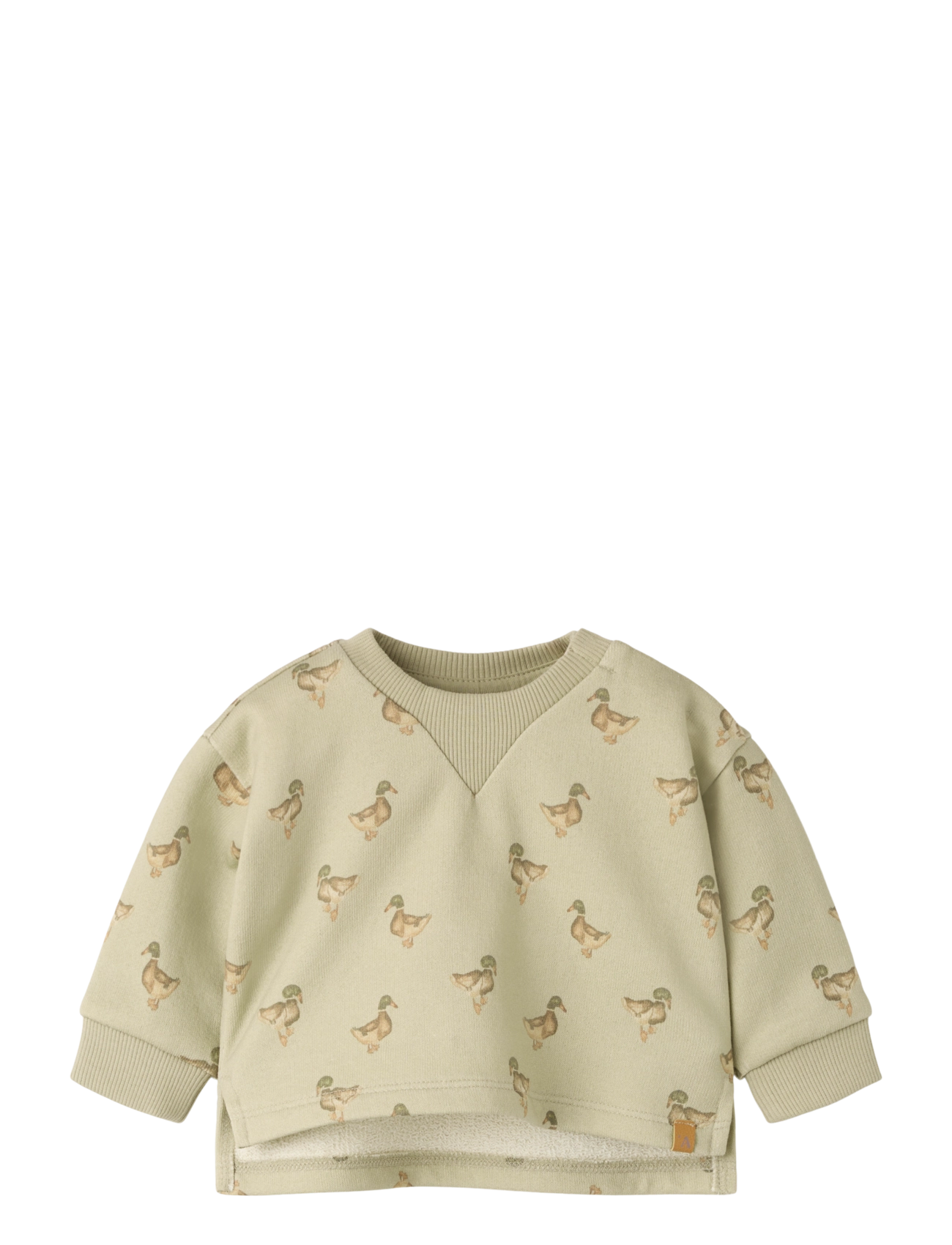 Lil'Atelier NBMJOBO AIN LS LOOSE SWEAT LIL - Einkaufen nach Alter von - MOSS GRAY / khaki/green