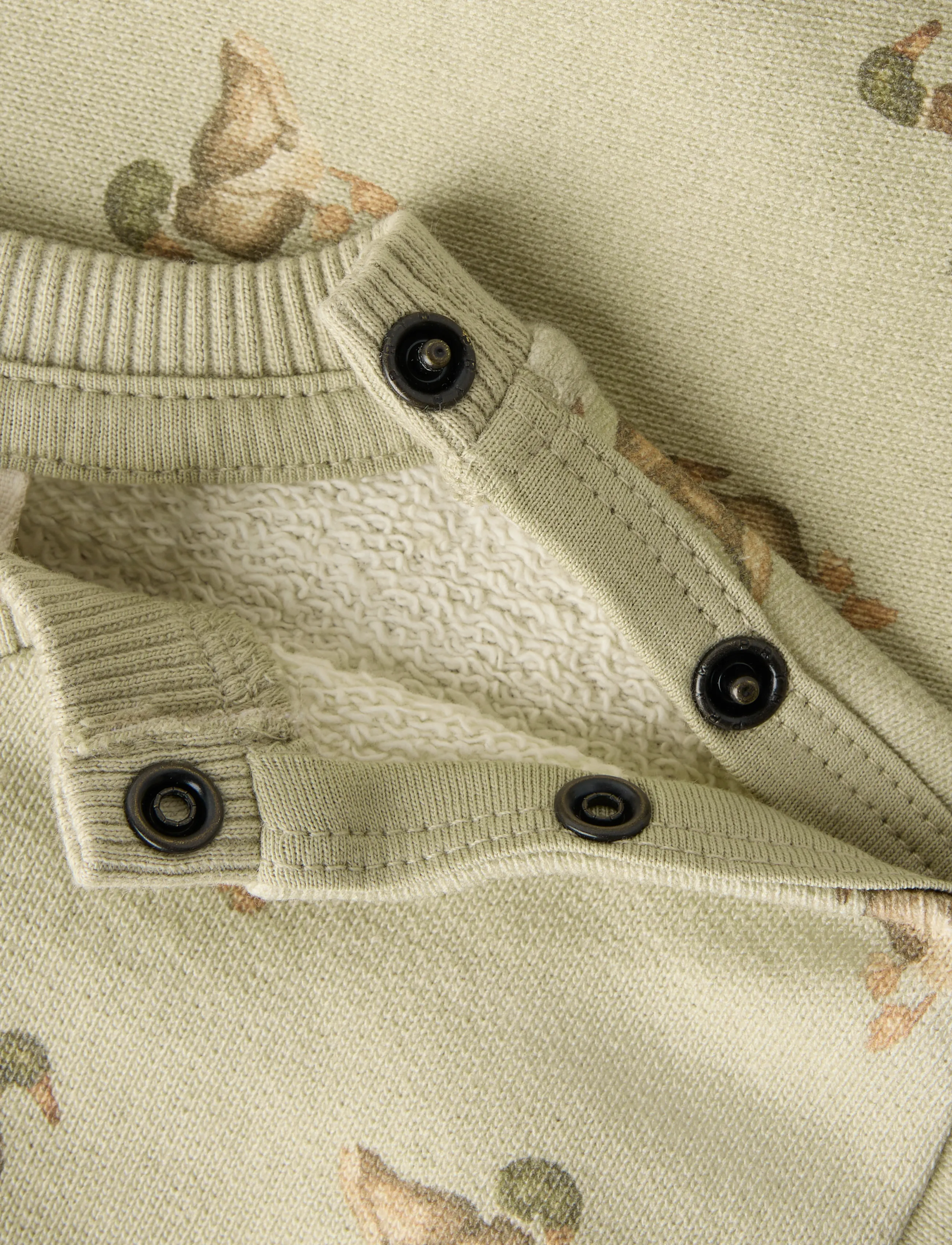 Lil'Atelier - NBMJOBO AIN LS LOOSE SWEAT LIL - sweatshirts - moss gray - 2