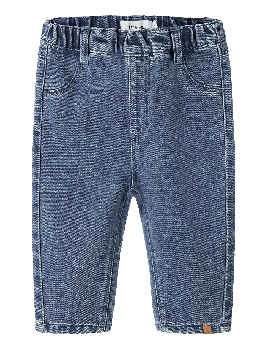 Lil'Atelier - NBNOBELLO BAGGY JEANS 1144-SE LIL - dark blue denim - 0