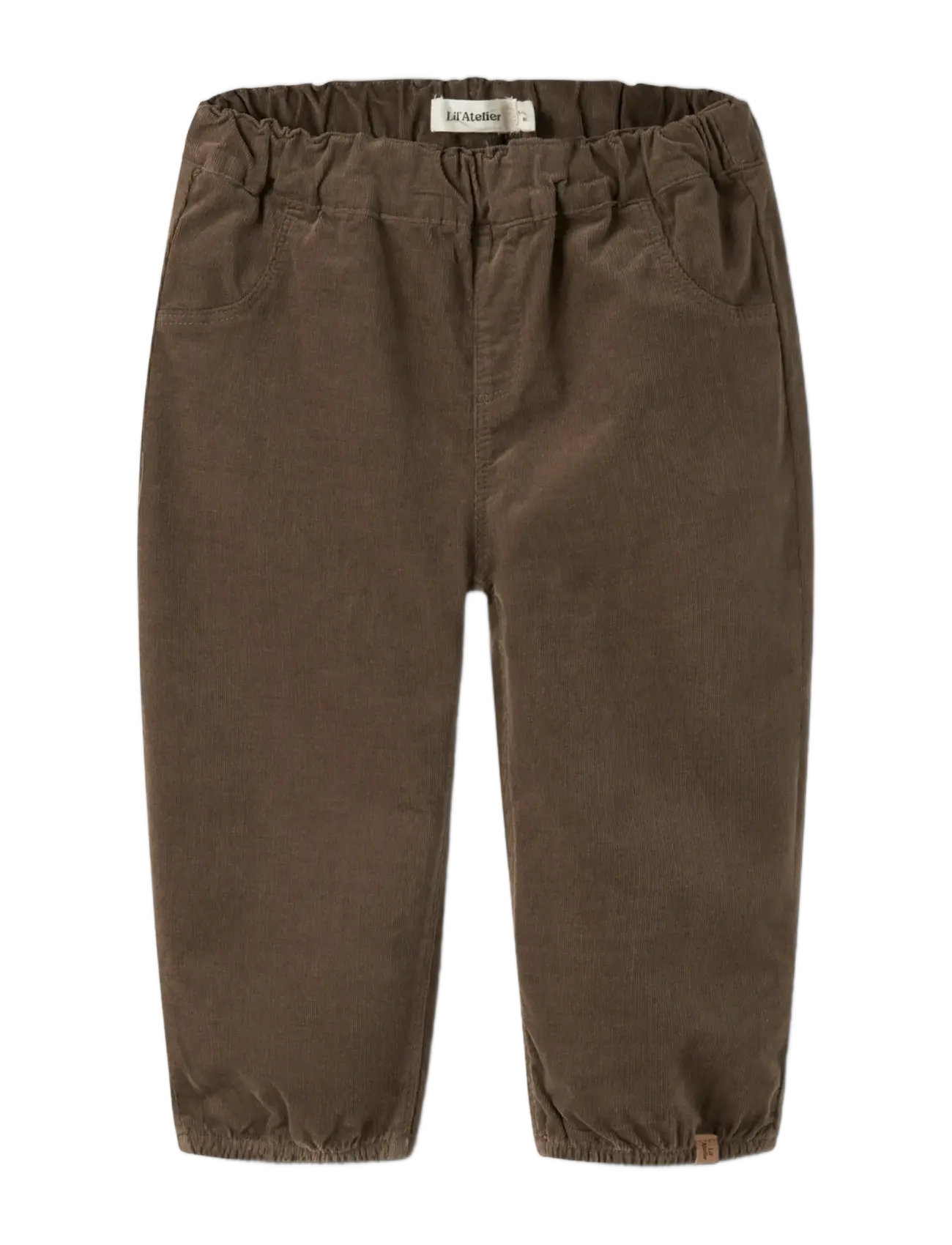 Lil'Atelier NBMSOMBA LOOSE CORD PANT 7766-SO LIL - Inspiration - TEAK / brown