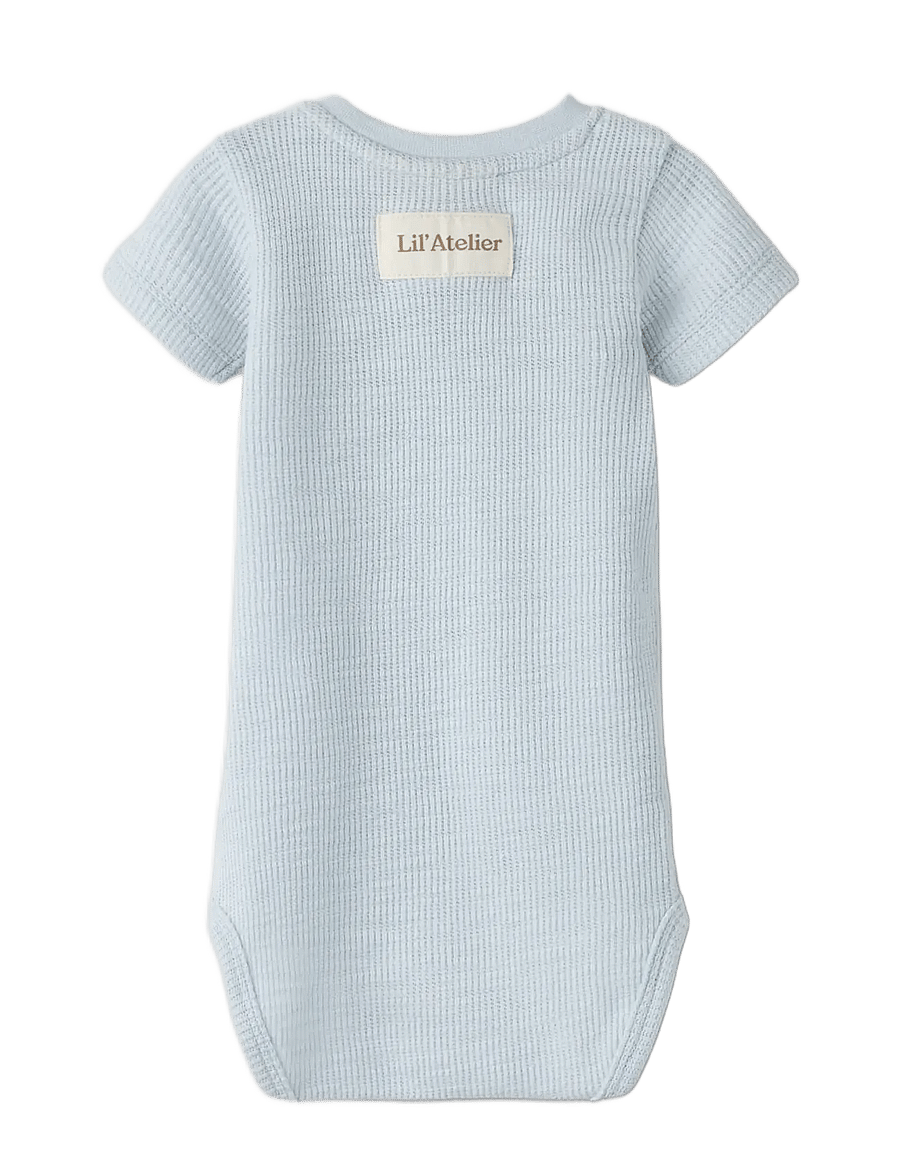 Lil'Atelier - NBMHONJO SS SLIM BODY LIL - kurzärmelige bodys - plein air - 1