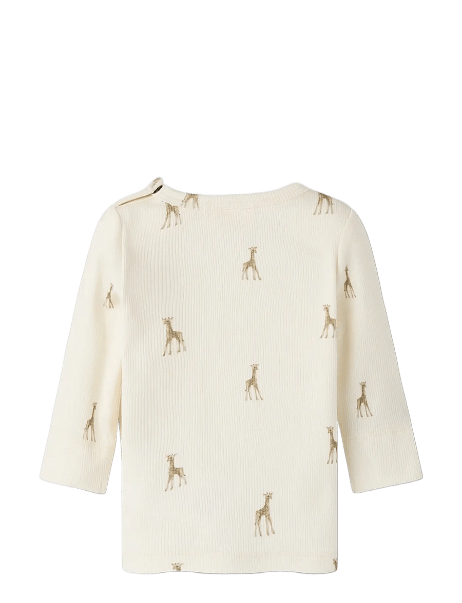 Lil'Atelier - NBNGAVO EMO LS SLIM TOP LIL - turtledove - 1