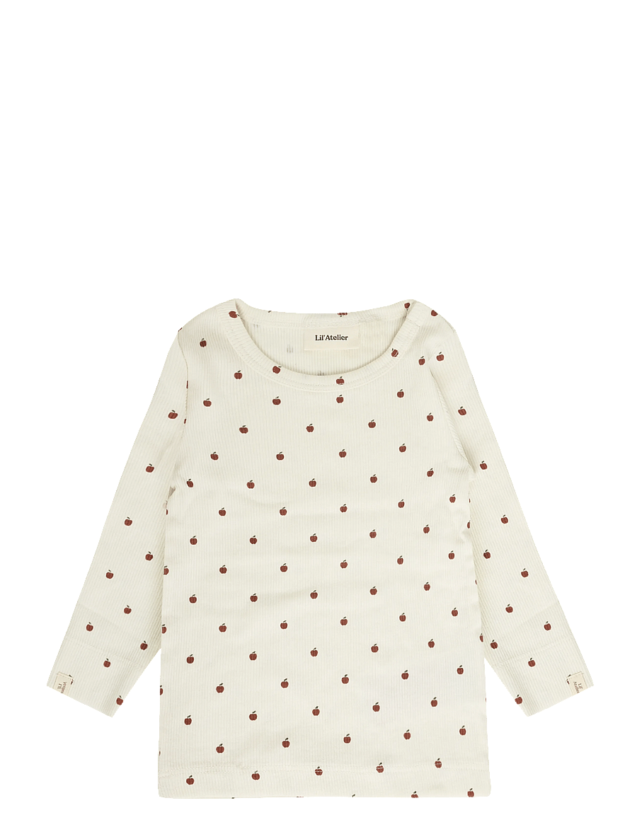 Lil'Atelier - NBNGAGO KIM LS SLIM TOP LIL - langärmelig - turtledove - 0