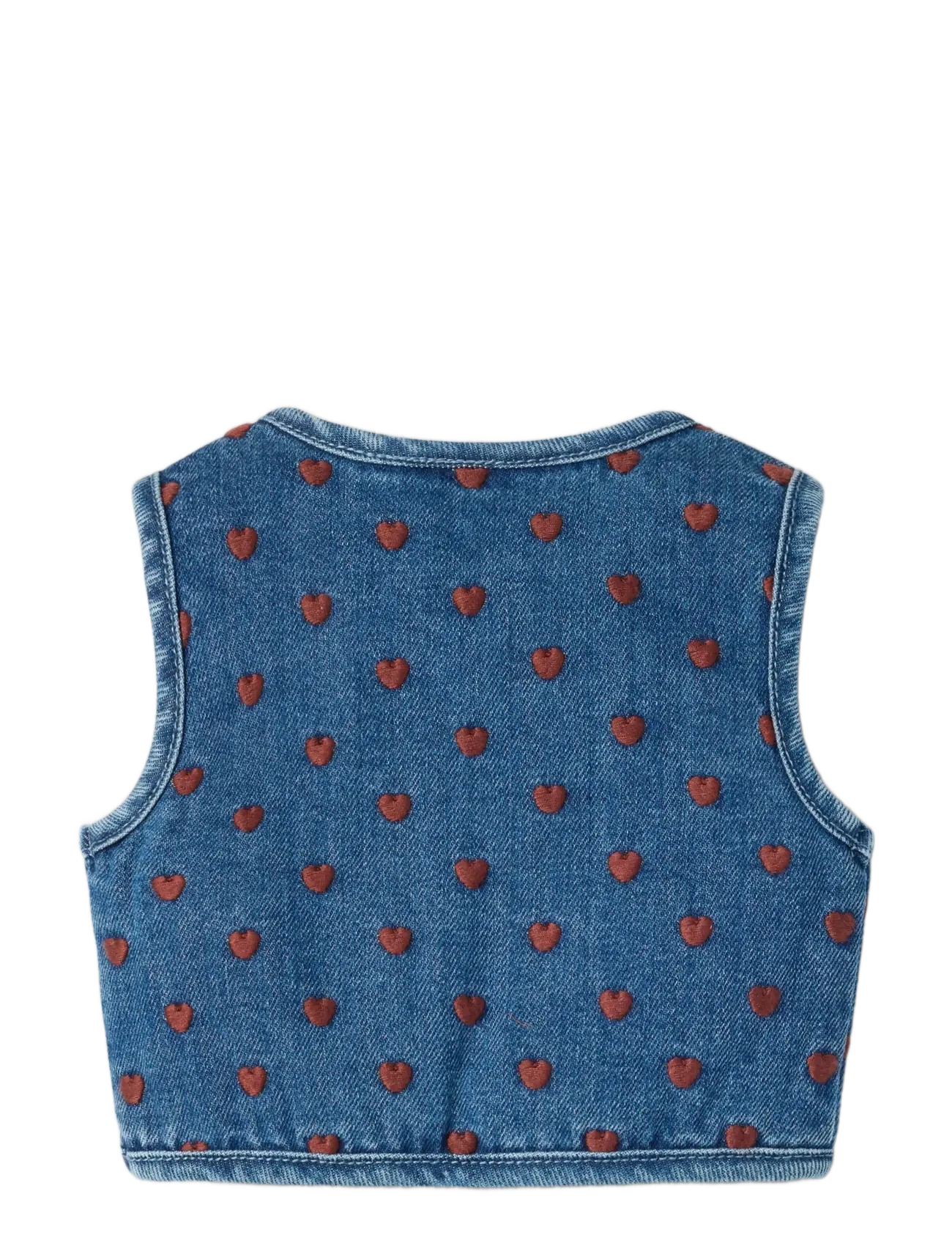 Lil'Atelier - NBFLIVA LOOSE DNM VEST 2001-SE LIL - dark blue denim - 1