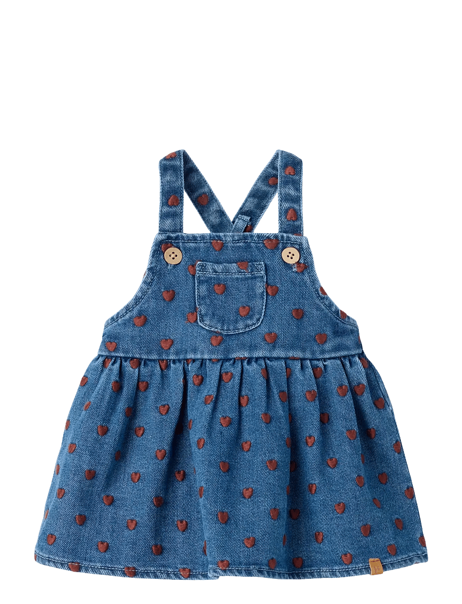 Lil'Atelier - NBFLIVA LOOSE DNM SKIRTALL 2001-SE - dark blue denim - 0