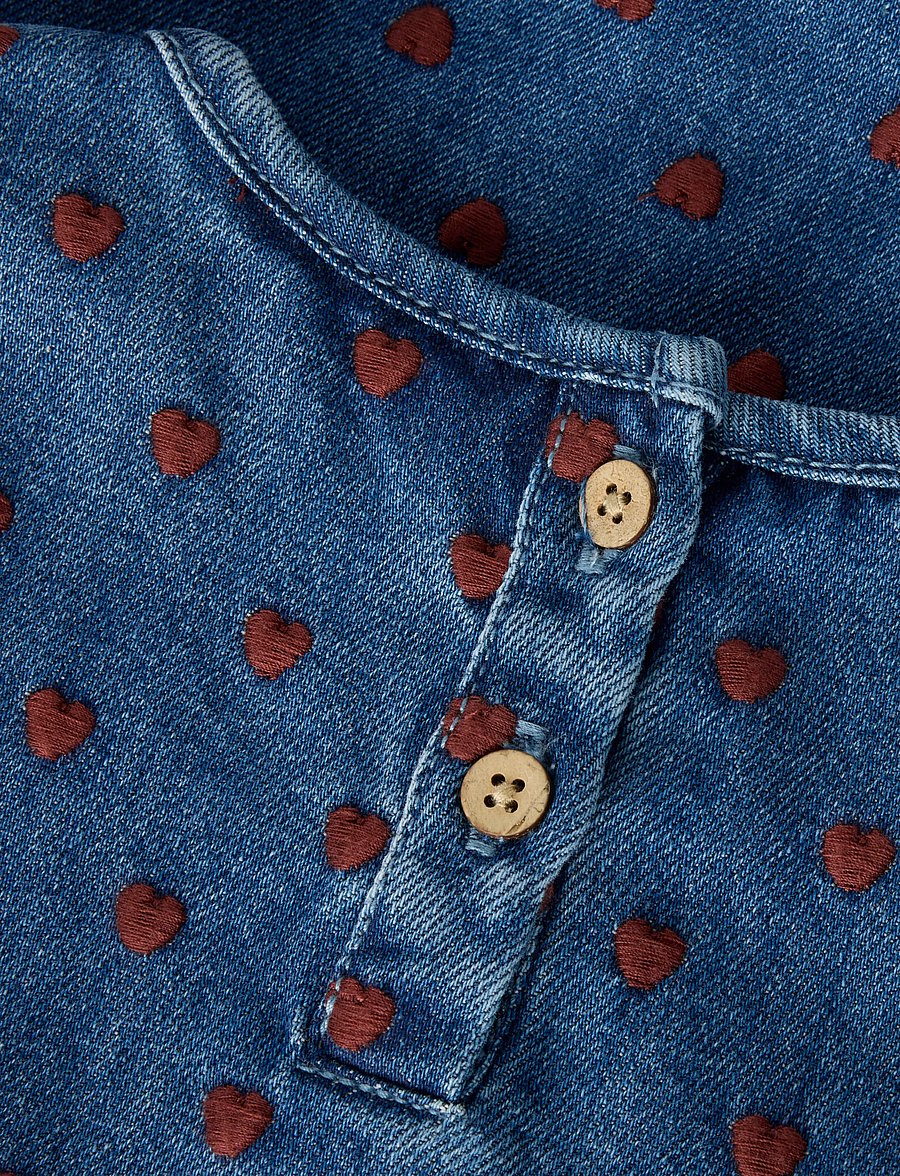 Lil'Atelier - NMFLIVA LEA SPENCER 2001-SE LIL - dark blue denim - 3