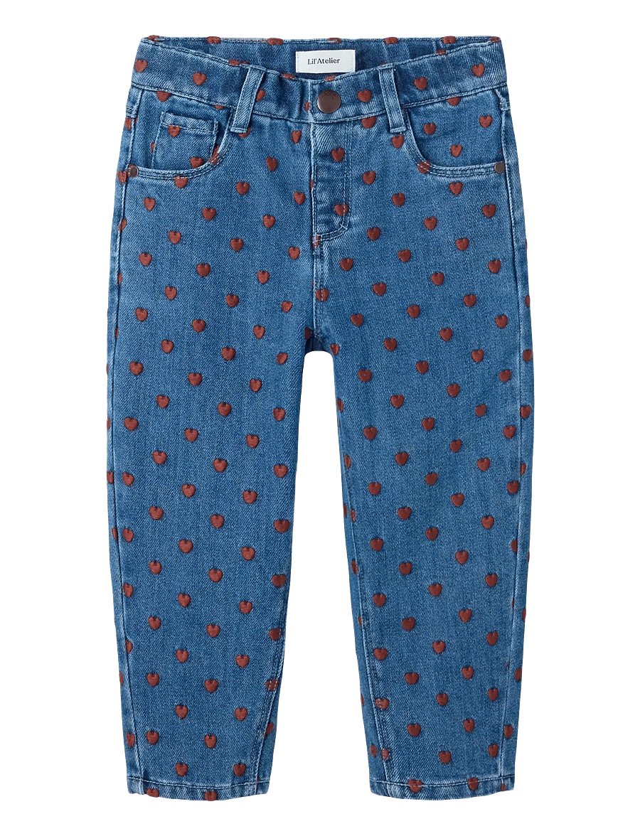 Lil'Atelier - NMFLIVA LOOSE JEANS 2001-SE LIL - dark blue denim - 0