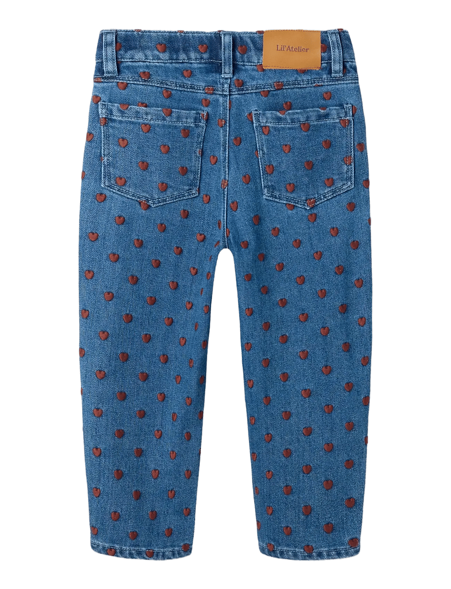 Lil'Atelier - NMFLIVA LOOSE JEANS 2001-SE LIL - dark blue denim - 1