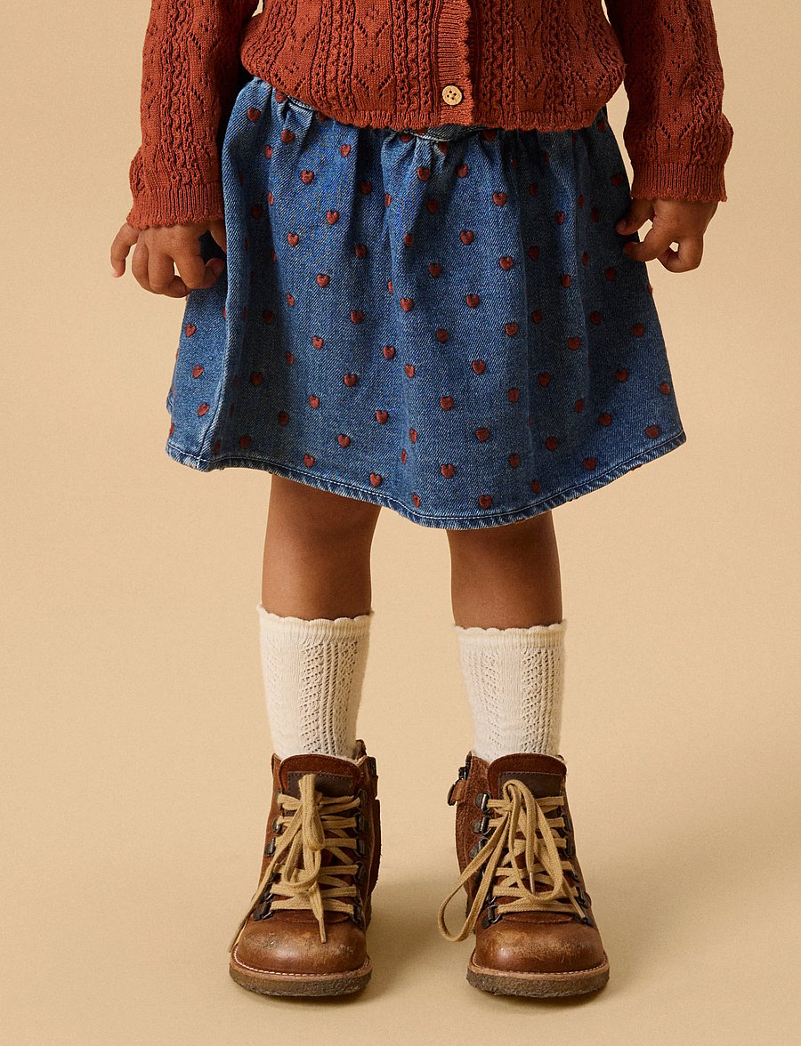 Lil'Atelier - NMFLIVA DNM SKIRT 2001-SE LIL - dark blue denim - 3