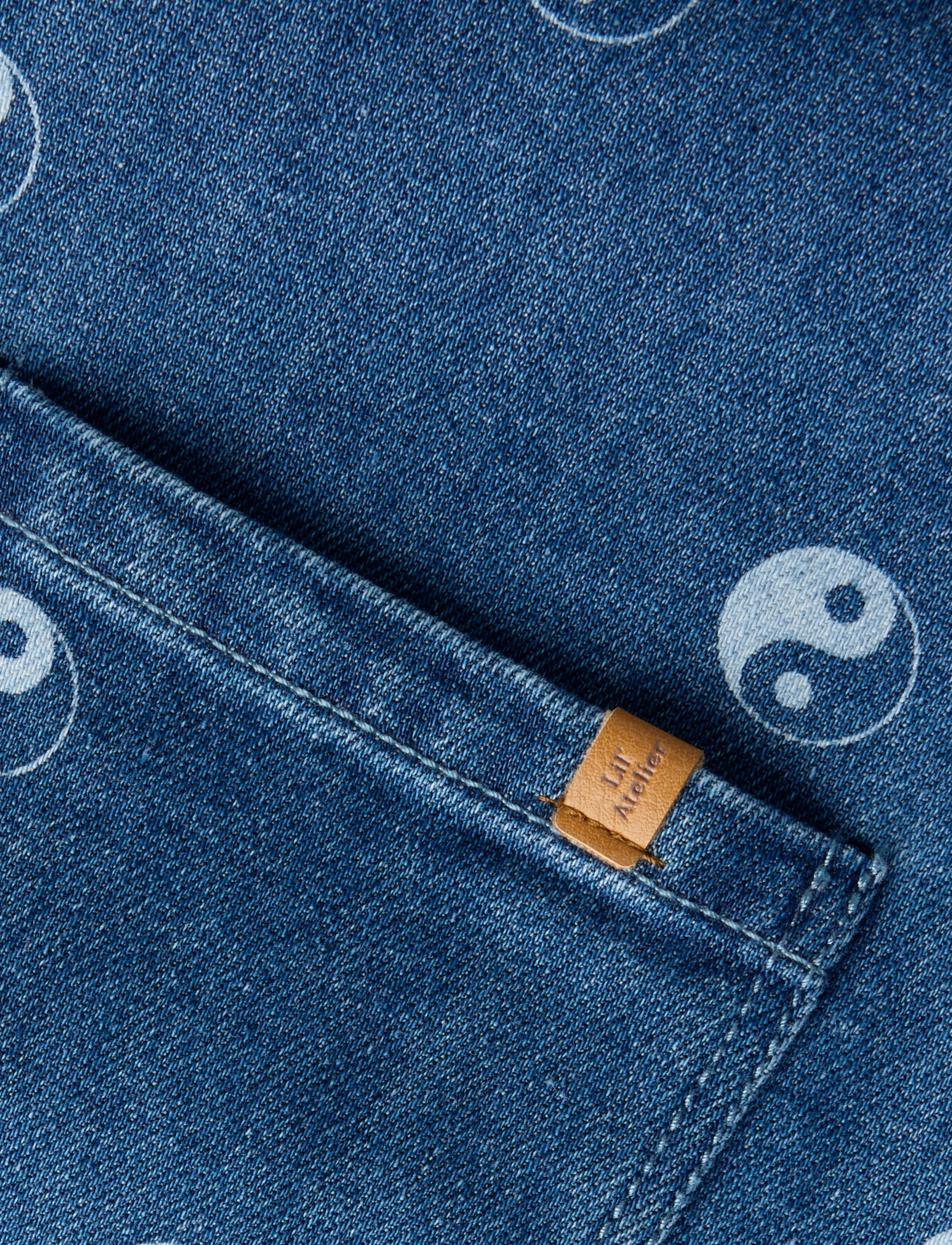 Lil'Atelier - NMMLIVO LS LOOSE DNM SHIRT 2001-SE LIL - dark blue denim - 4