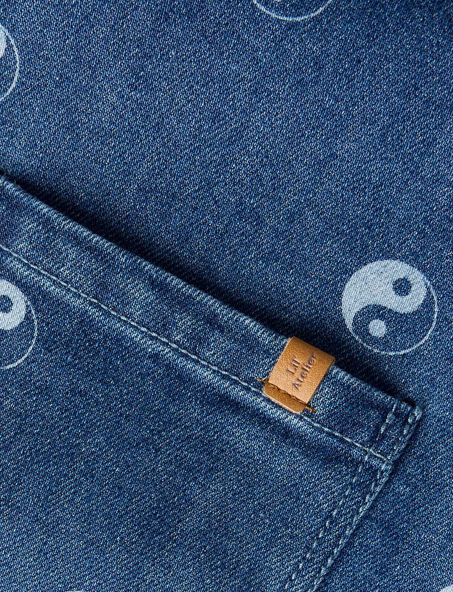 Lil'Atelier - NMMLIVO LS LOOSE DNM SHIRT 2001-SE LIL - dark blue denim - 4