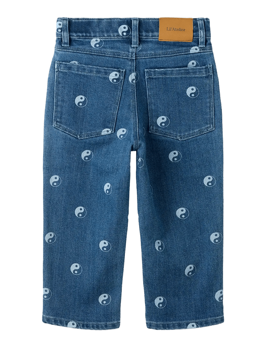Lil'Atelier - NMMLIVO LOOSE JEANS 2001-SE LIL - dark blue denim - 1