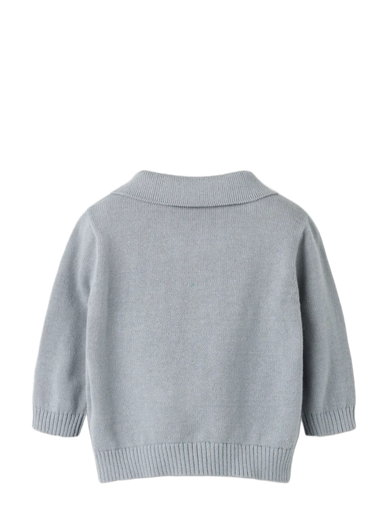 Lil'Atelier - NBMHITOS LOOSE LS POLO KNIT LIL - langärmelig poloshirt - sleet - 1