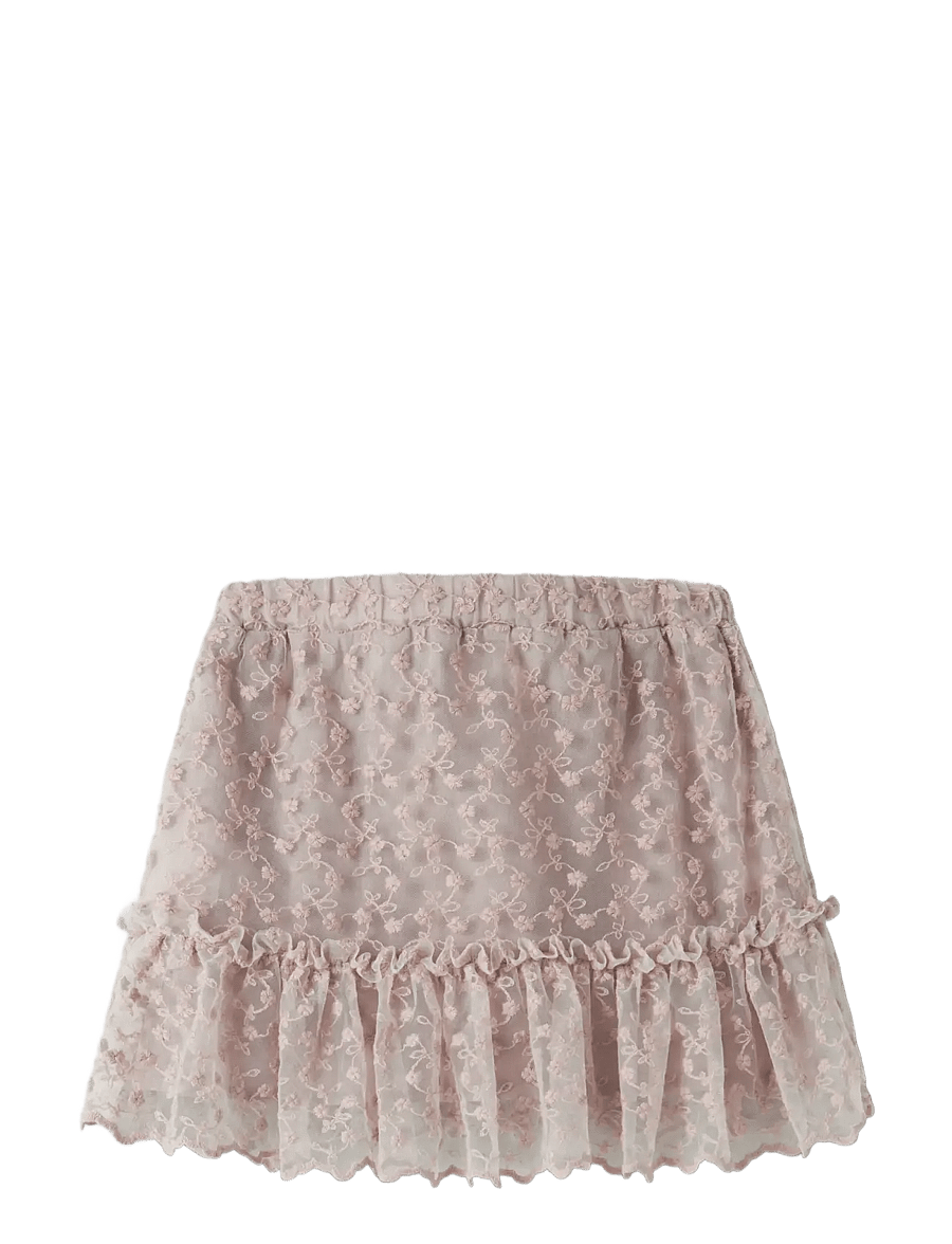 Lil'Atelier - NMFRULA SKIRT LIL - tylnederdel - bark - 1