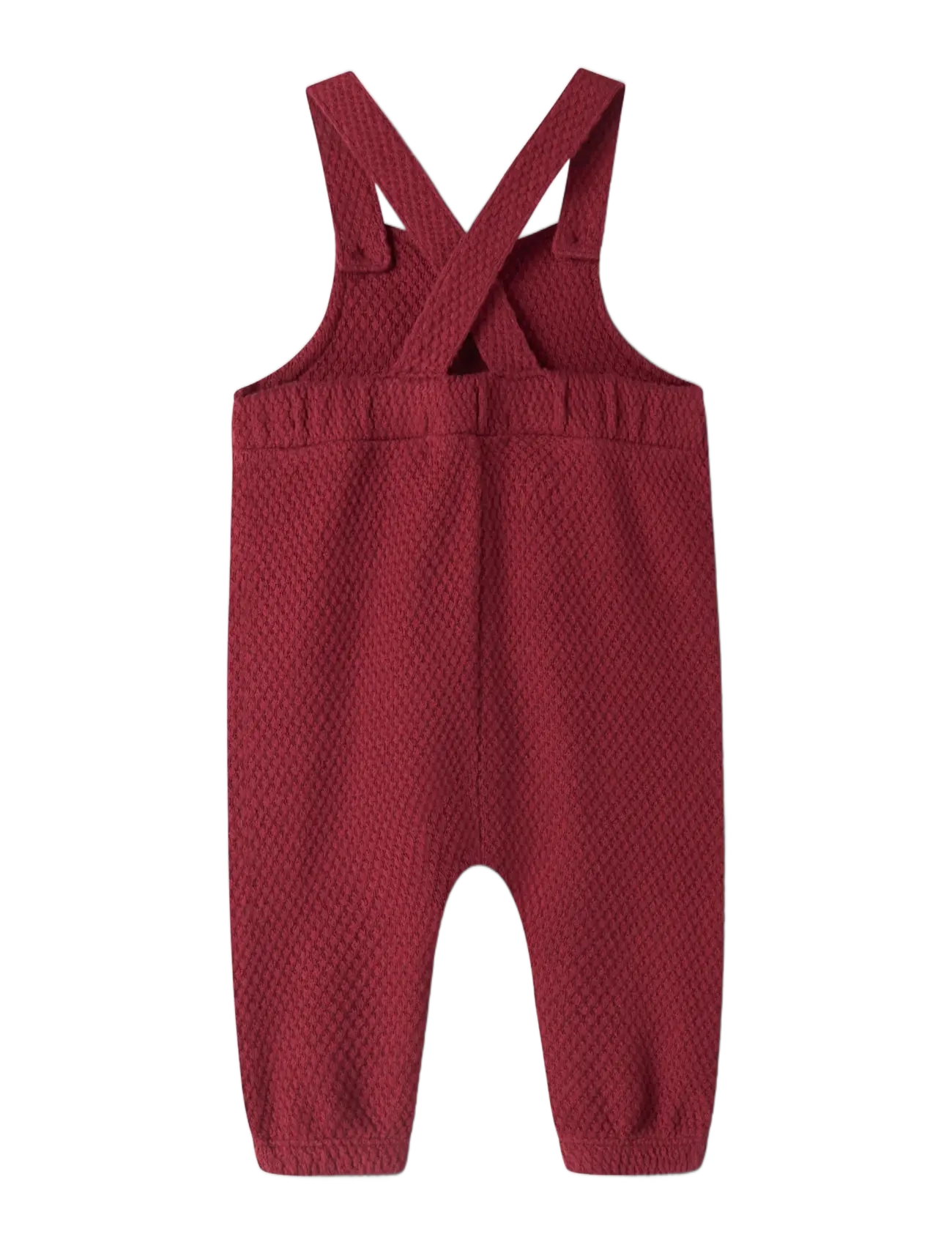 Lil'Atelier - NBFNOELLA NIK LOOSE SWEAT OVERALL LIL - jumpsuits - biking red - 1