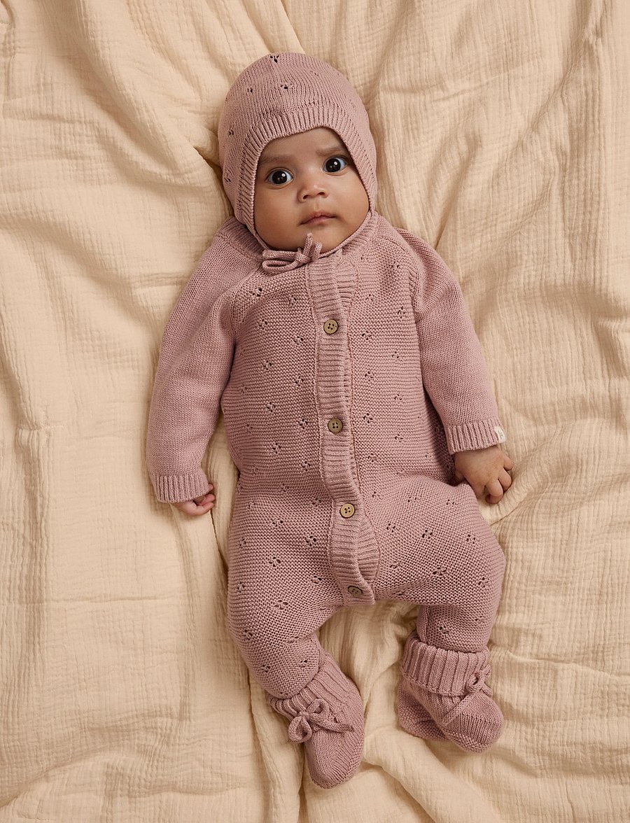 Lil'Atelier - NBNLAGUNA LS KNIT SUIT LIL - langärmelig - adobe rose - 2