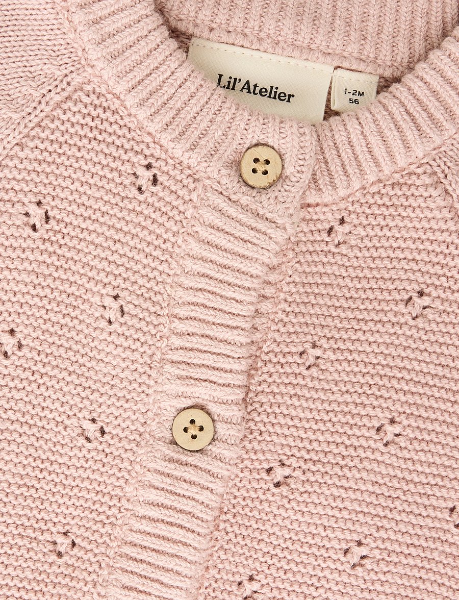 Lil'Atelier - NBNLAGUNA LS KNIT SUIT LIL - langärmelig - adobe rose - 4