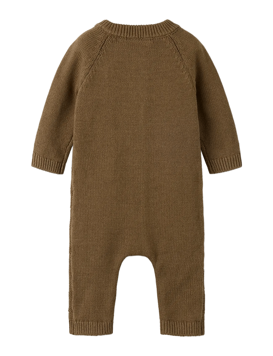 Lil'Atelier - NBNLAGUNA LS KNIT SUIT LIL - langärmelig - teak - 1